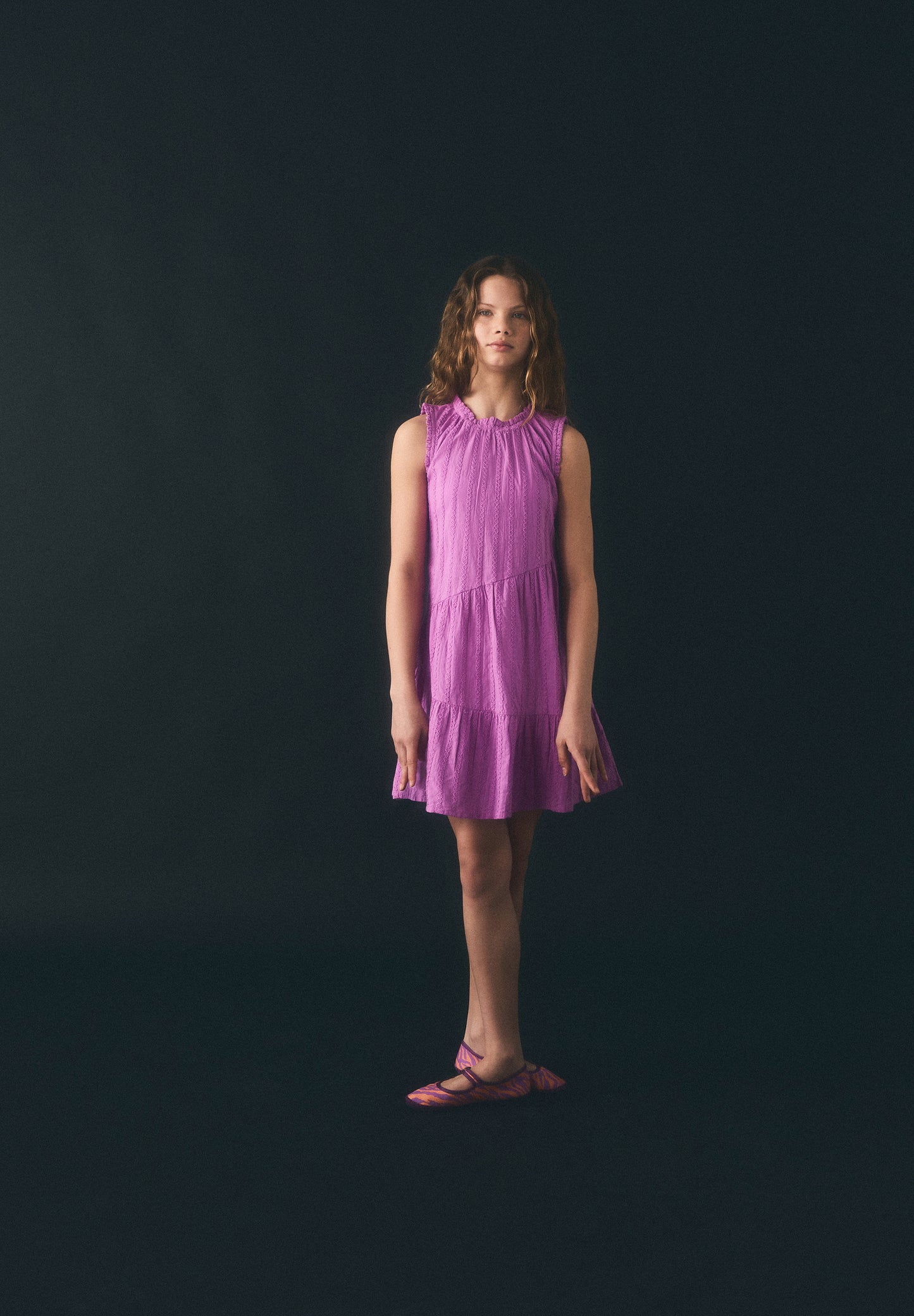 VESTIDO COSTURAS ALGODÓN