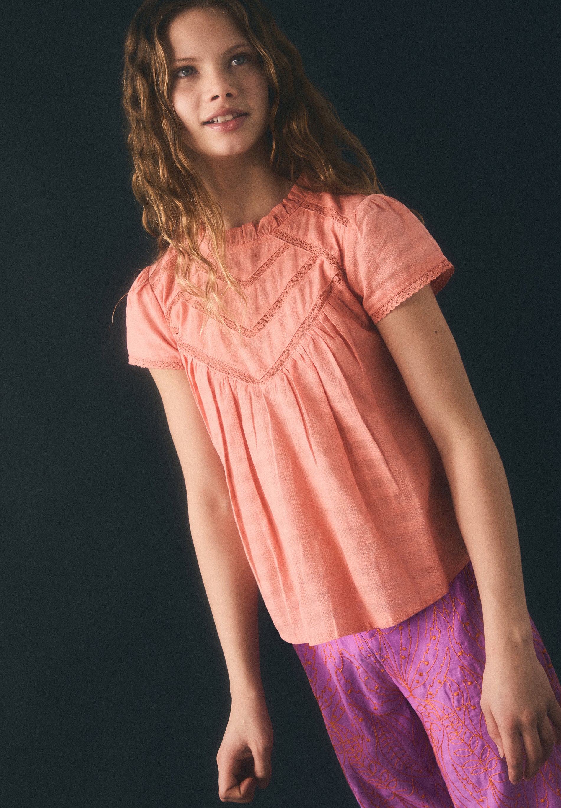 BLUSA DE ALGODÓN BORDADOS