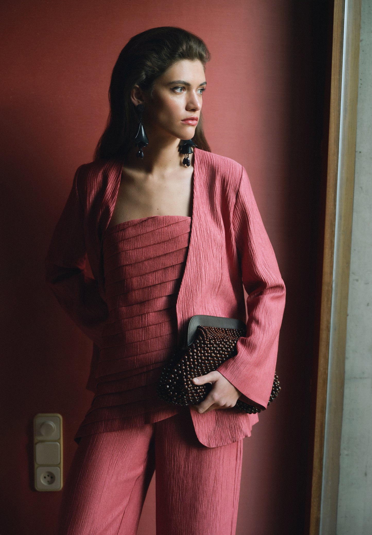 BLAZER RECTA TEXTURA