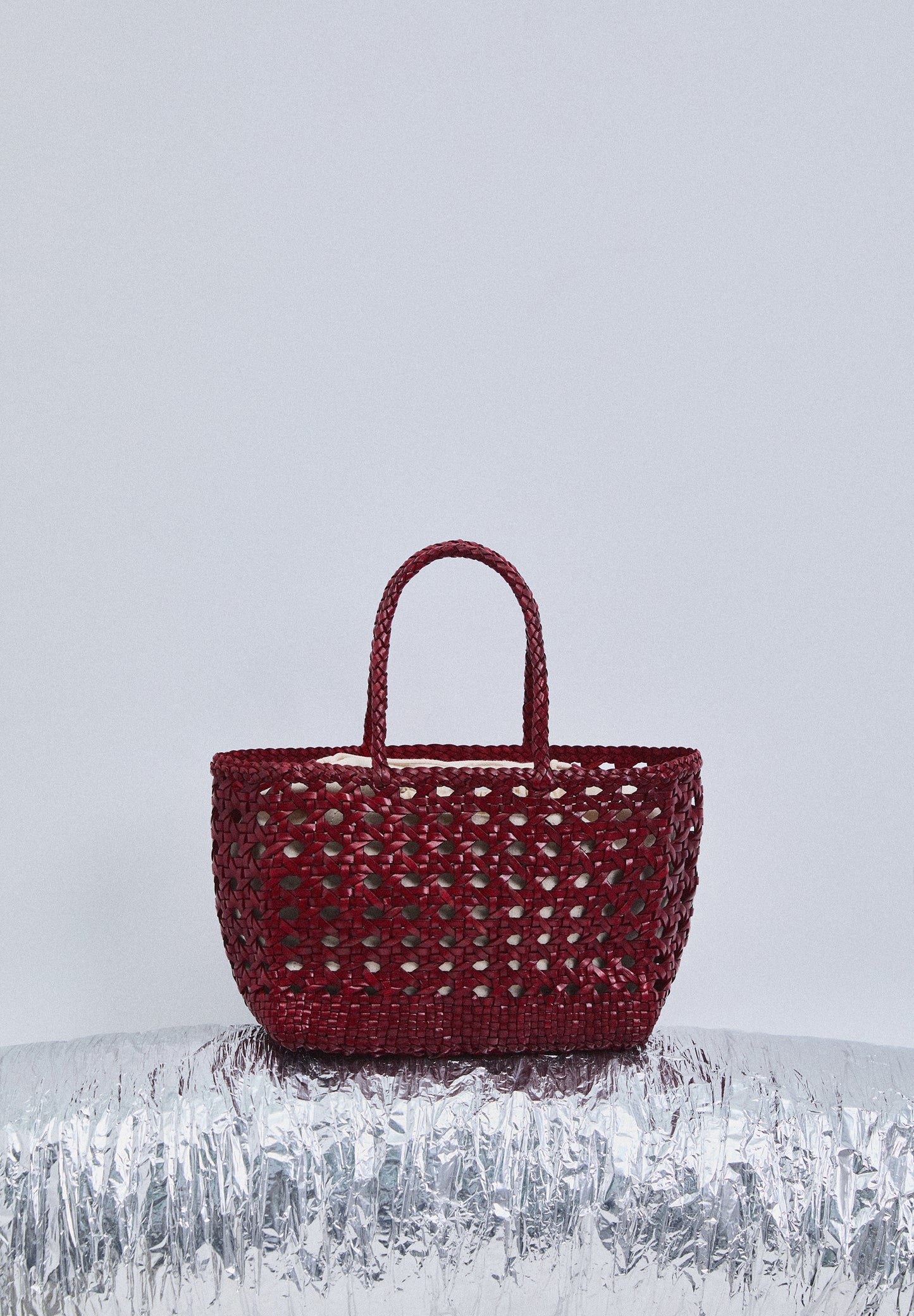 SCWOVENBASKET BAG