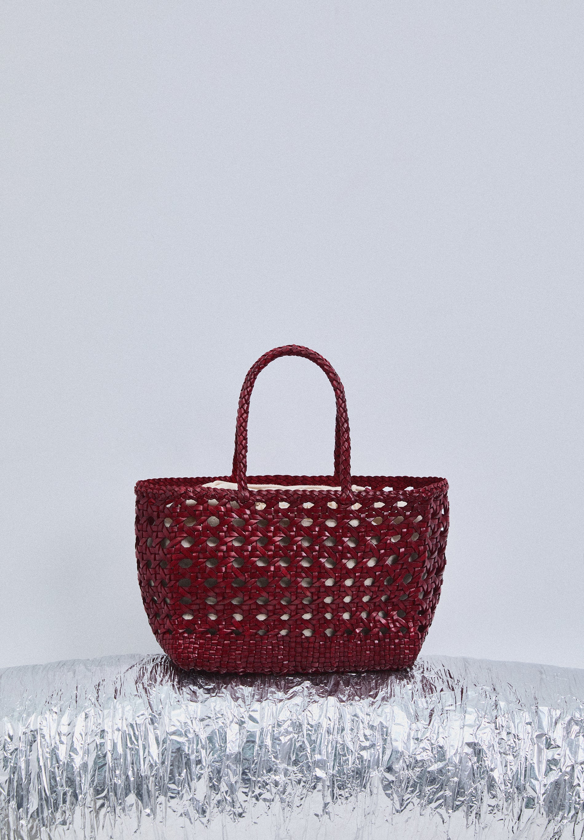 SCWOVENBASKET BAG