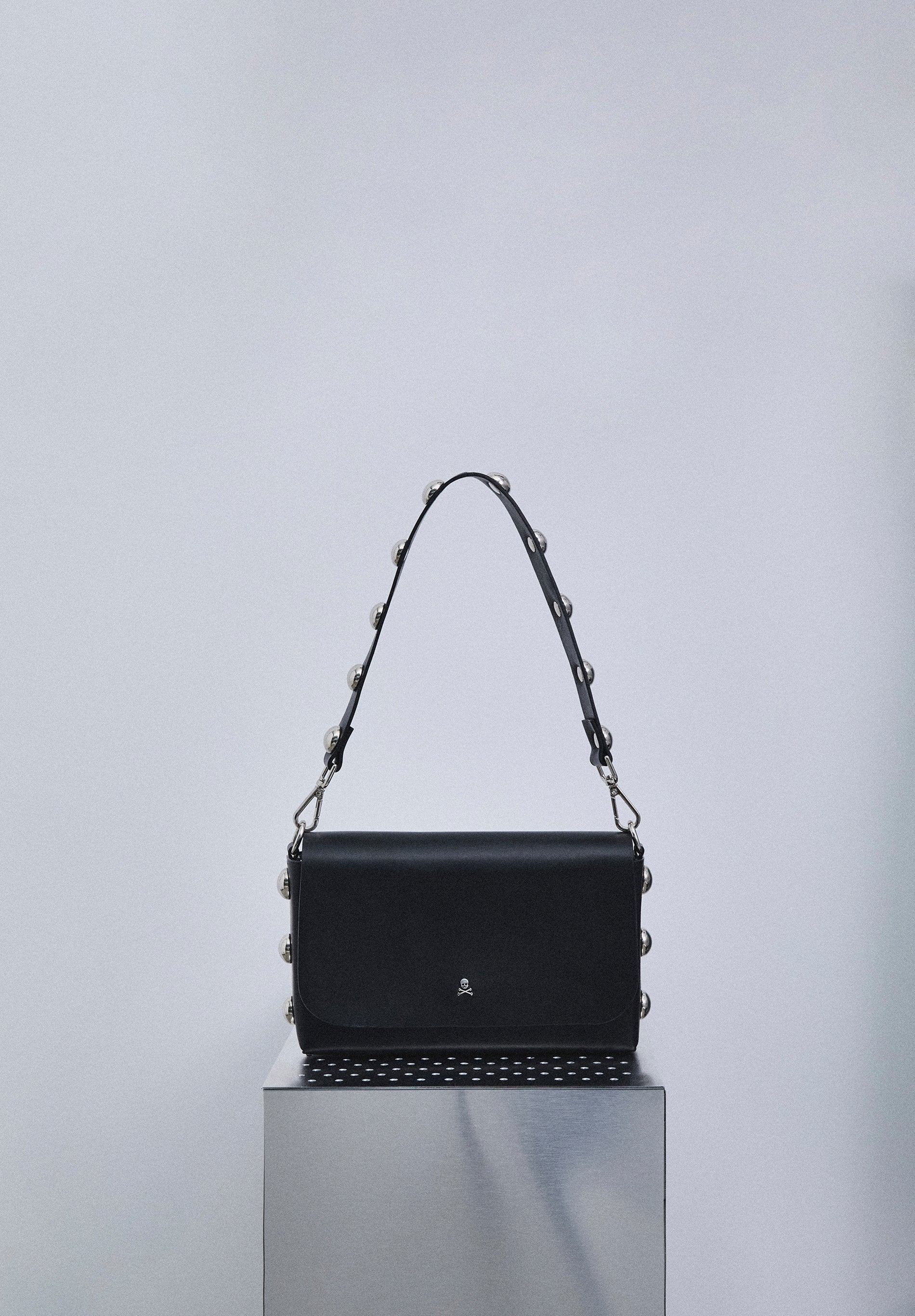 BOLSO MINI 100% PIEL STUDS