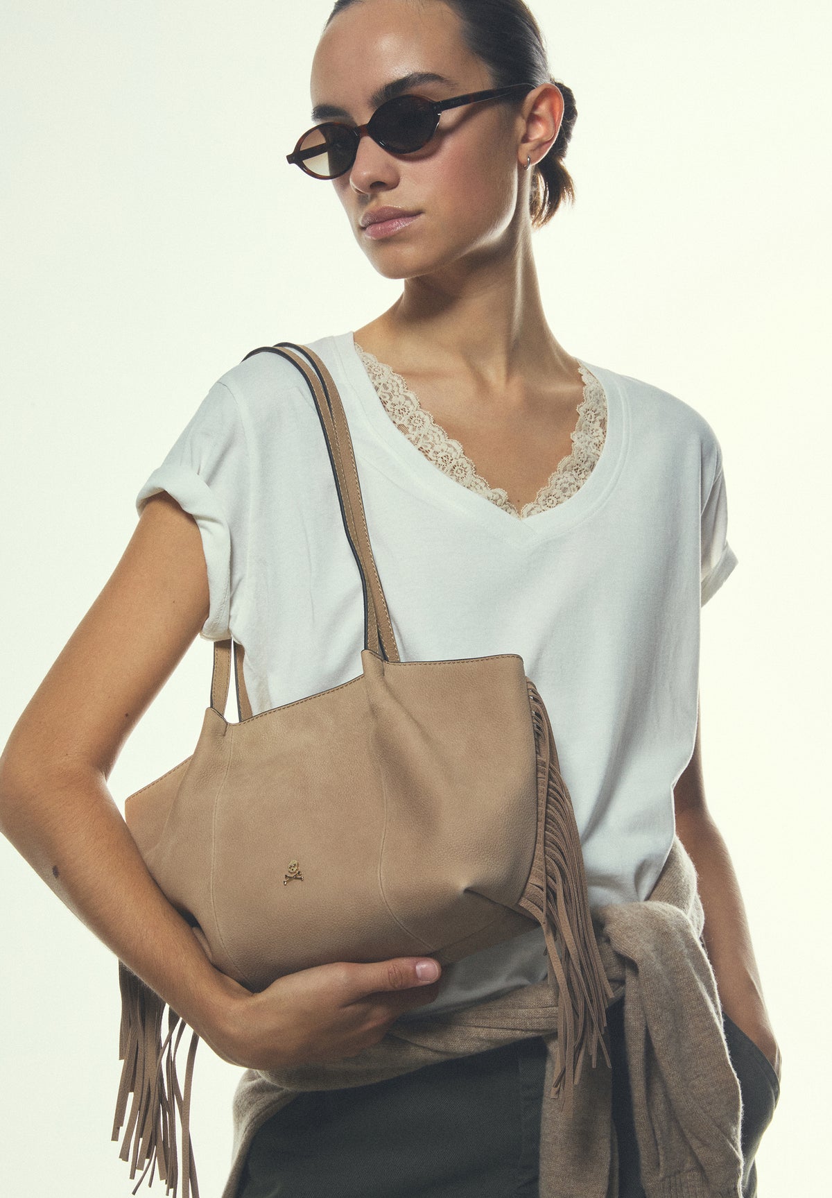 BOLSO DE HOMBRO FLECOS