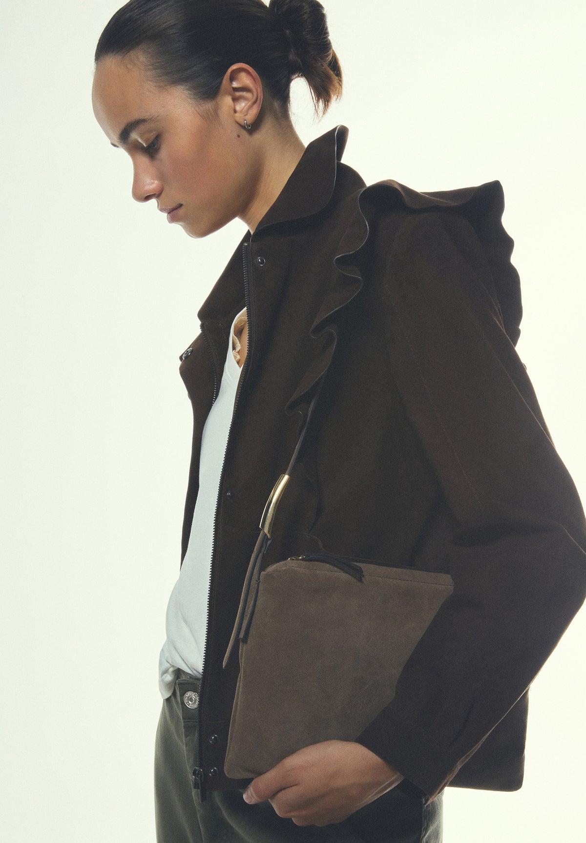 BOLSO DE HOMBRO PIEL