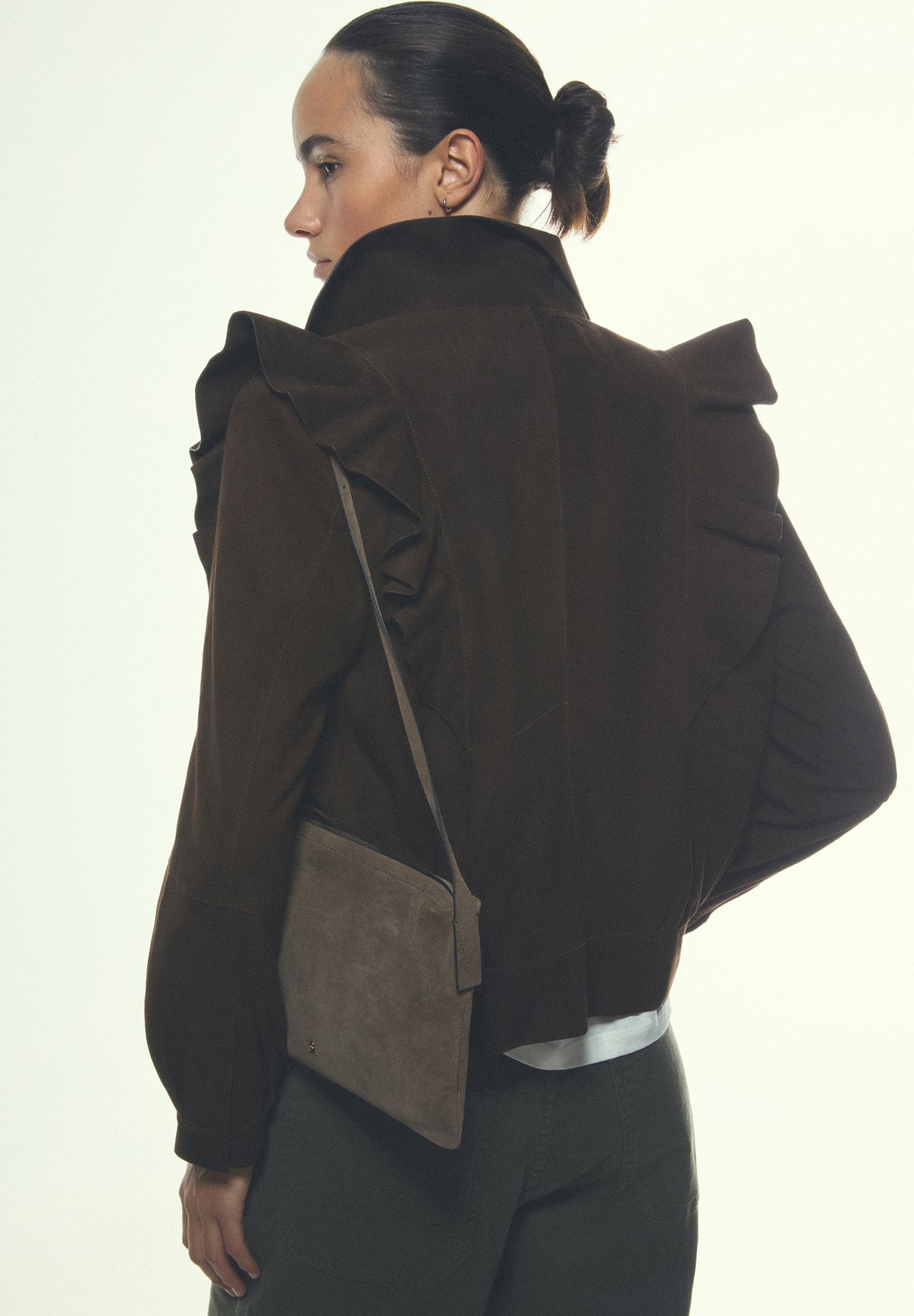 BOLSO DE HOMBRO PIEL