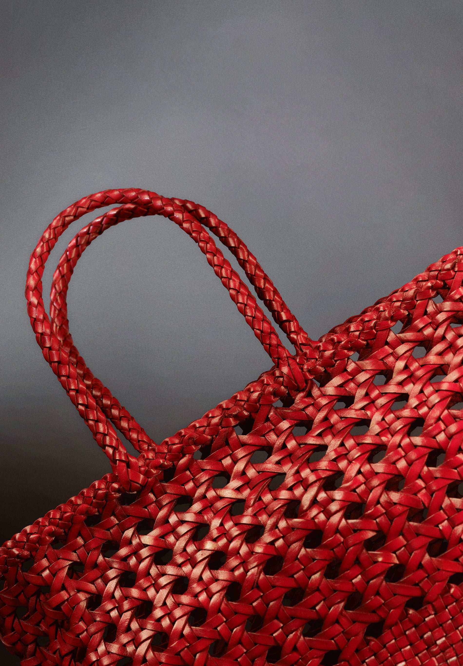 BOLSO PIEL TRENZADO