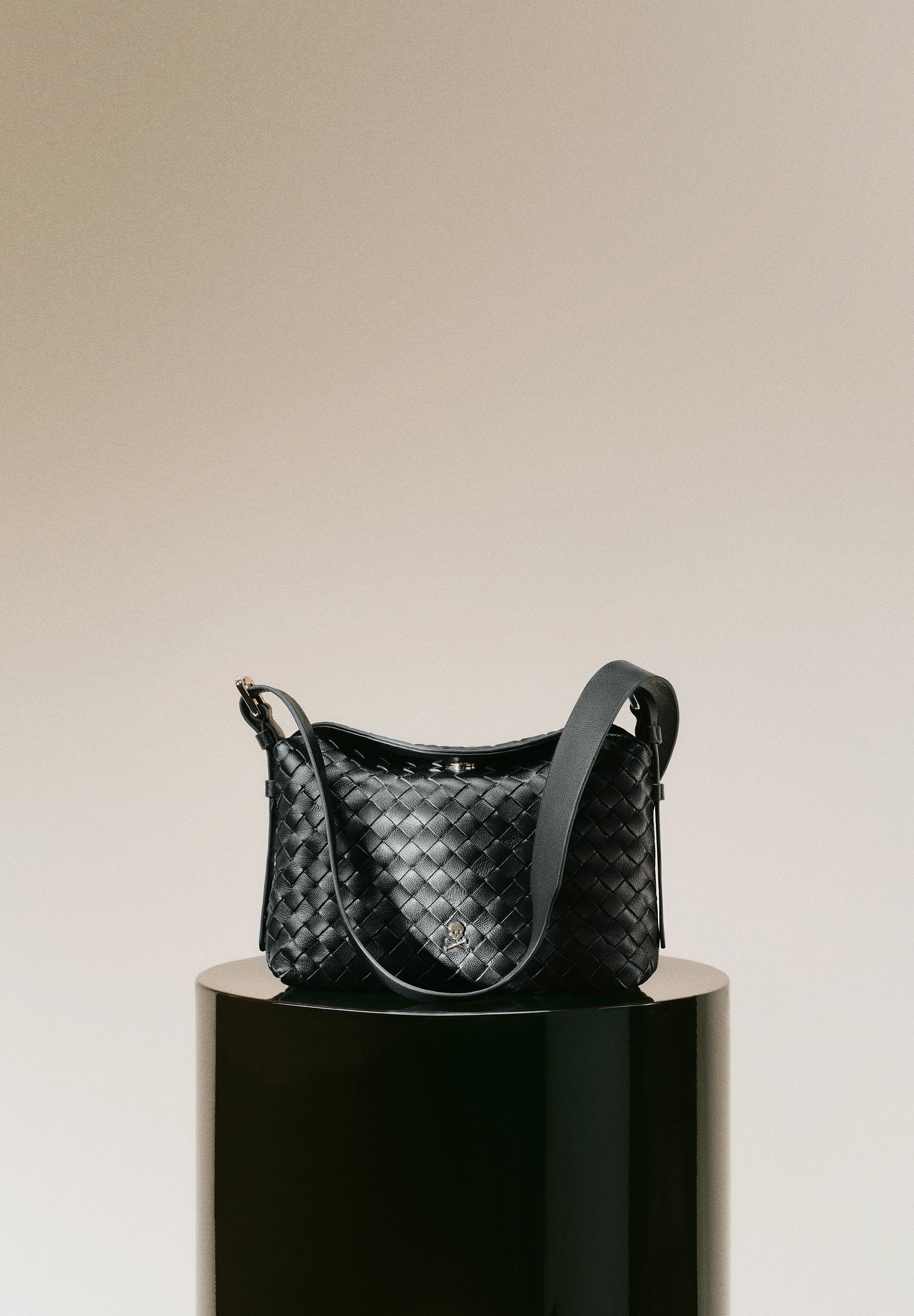 BOLSO BANDOLERA PIEL TRENZADO