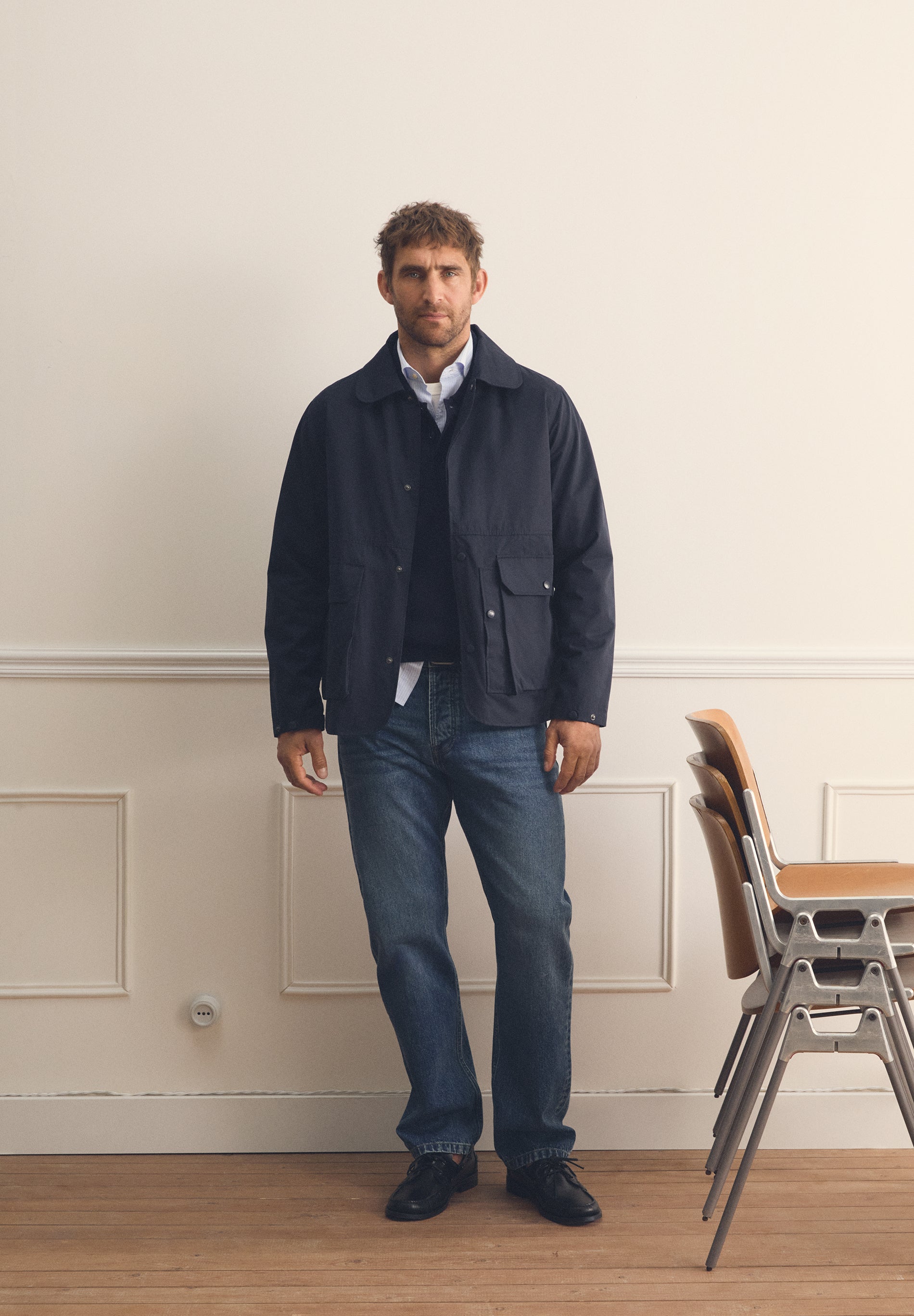 CHAQUETA TÉCNICA BOLSILLOS