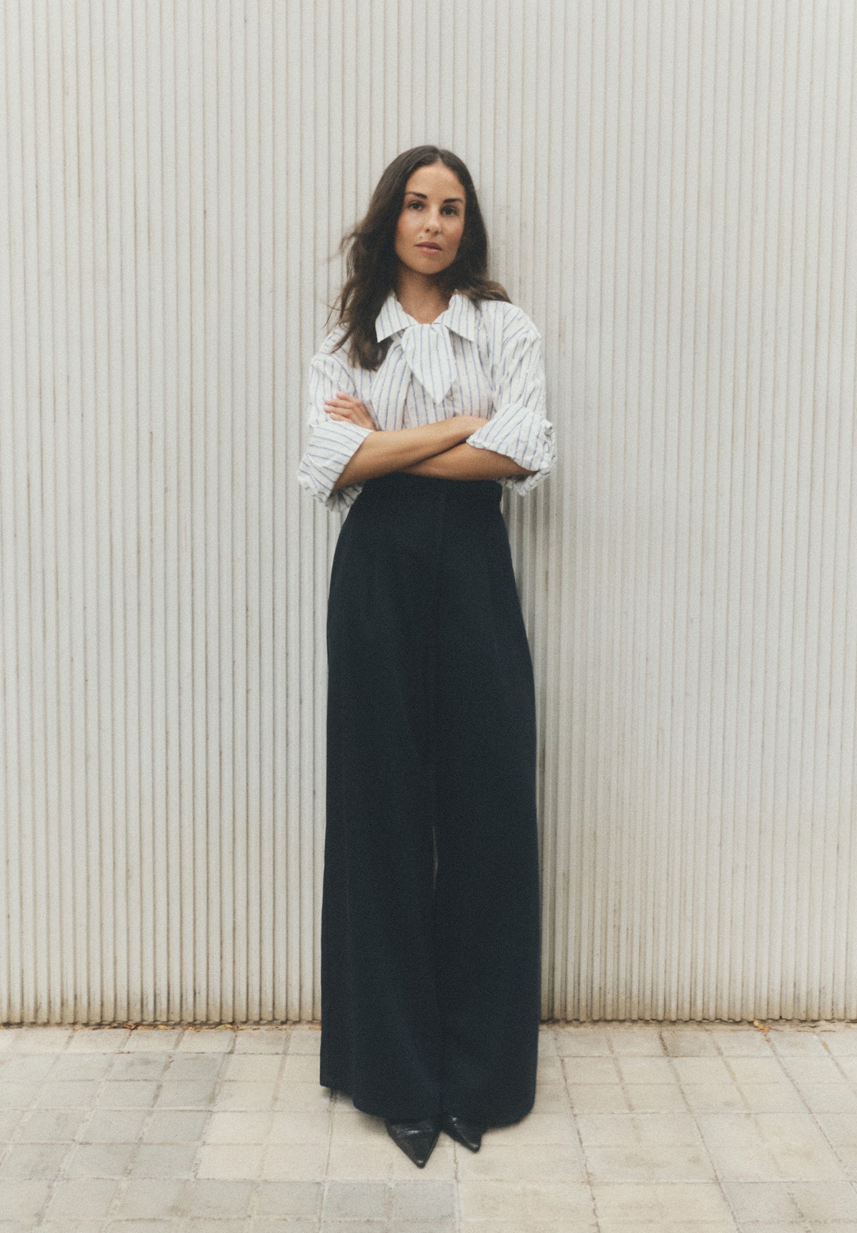 PANTALÓN CINTURILLA CON PINZAS