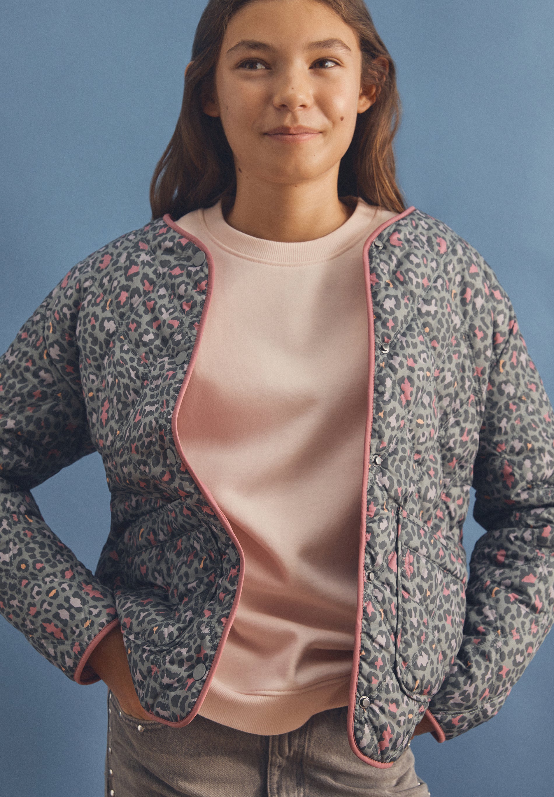 CHAQUETA ACOLCHADA REVERSIBLE