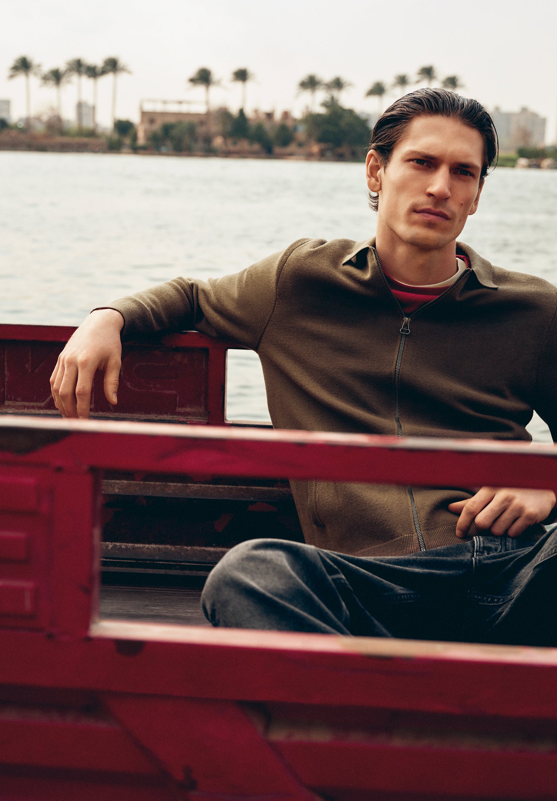 CÁRDIGAN LANA CON CREMALLERA