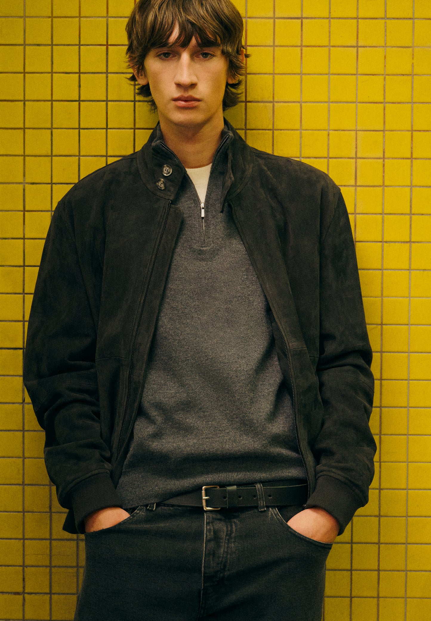 CHAQUETA 100% PIEL CAPRINA