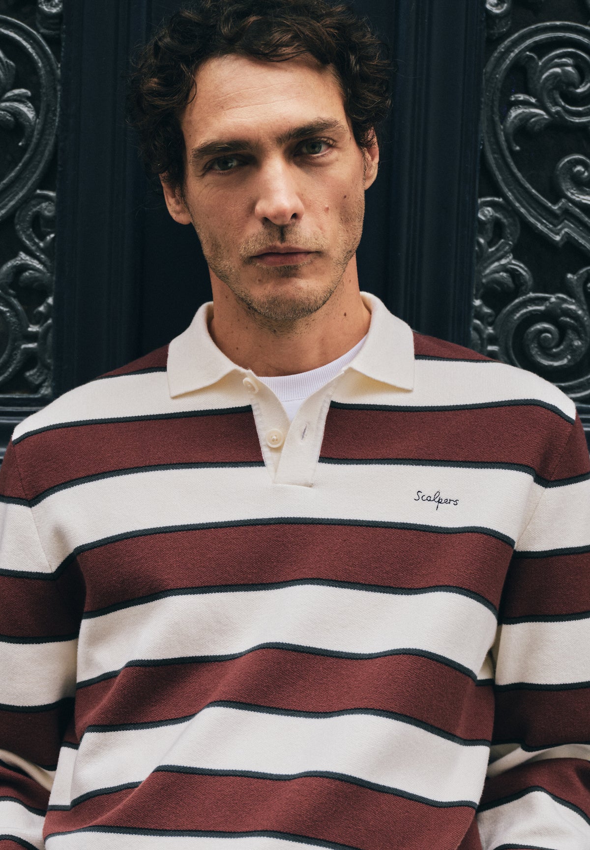 JERSEY CUELLO POLO RAYAS