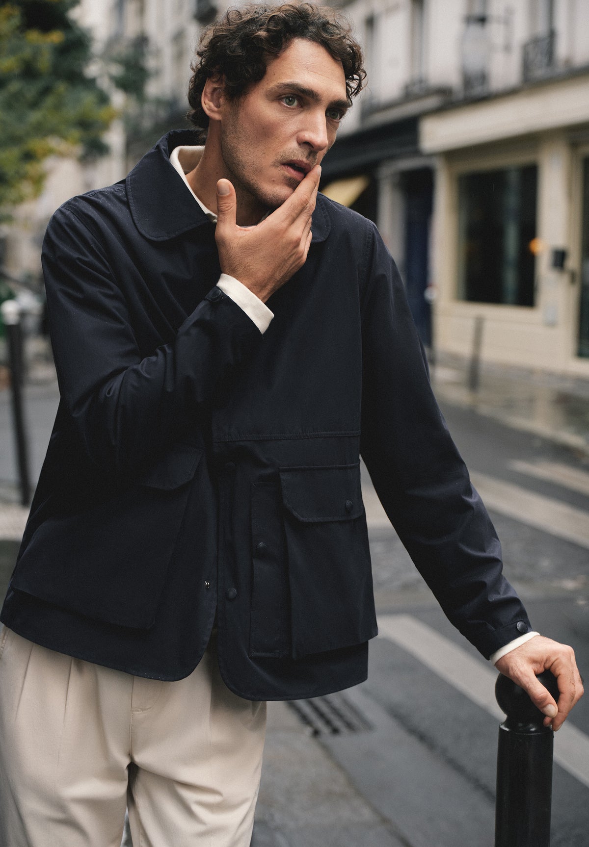 CHAQUETA TÉCNICA BOLSILLOS