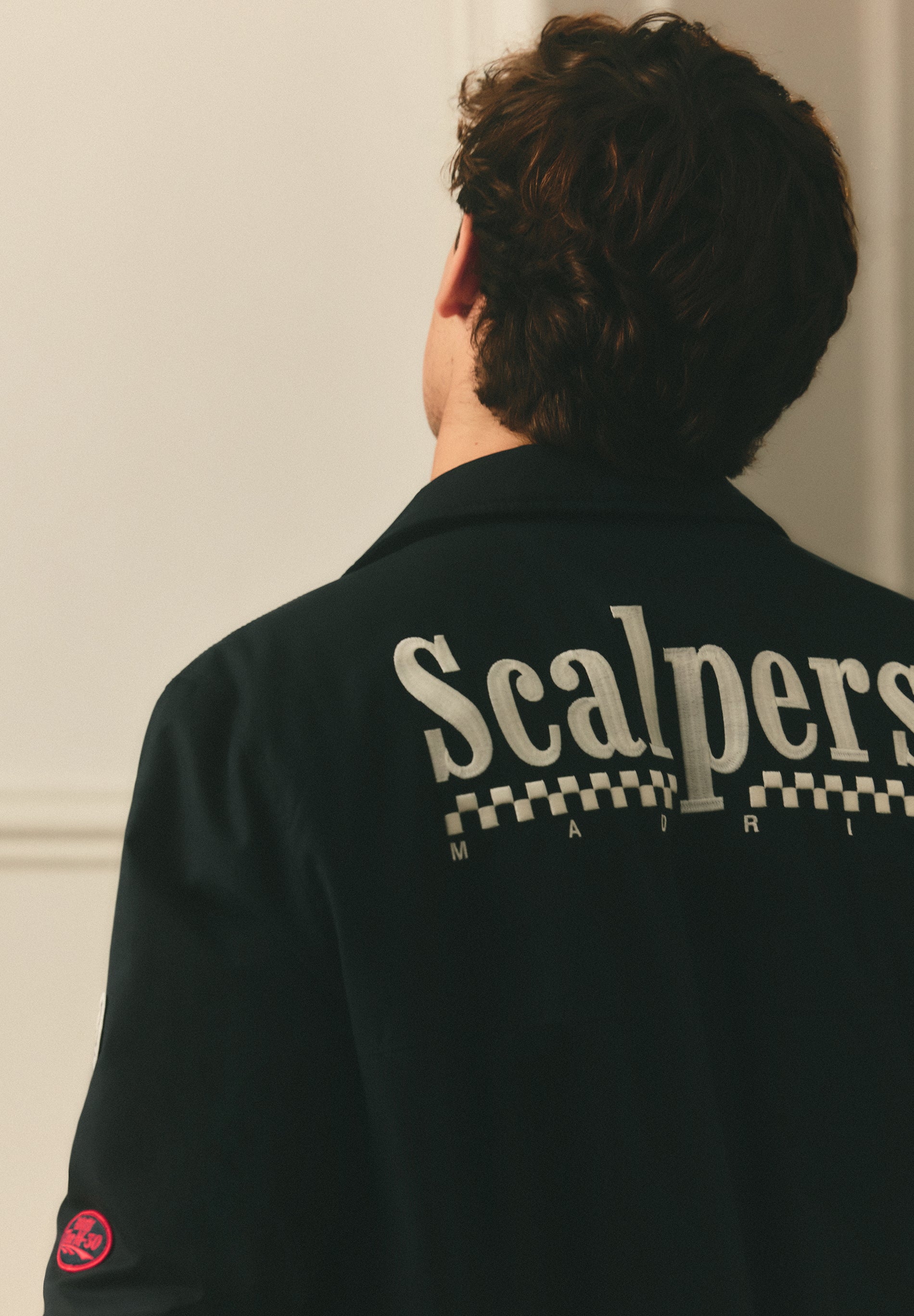 CHAQUETA BOMBER PARCHES