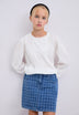 SCLASER DENIM SKIRT GIRLS