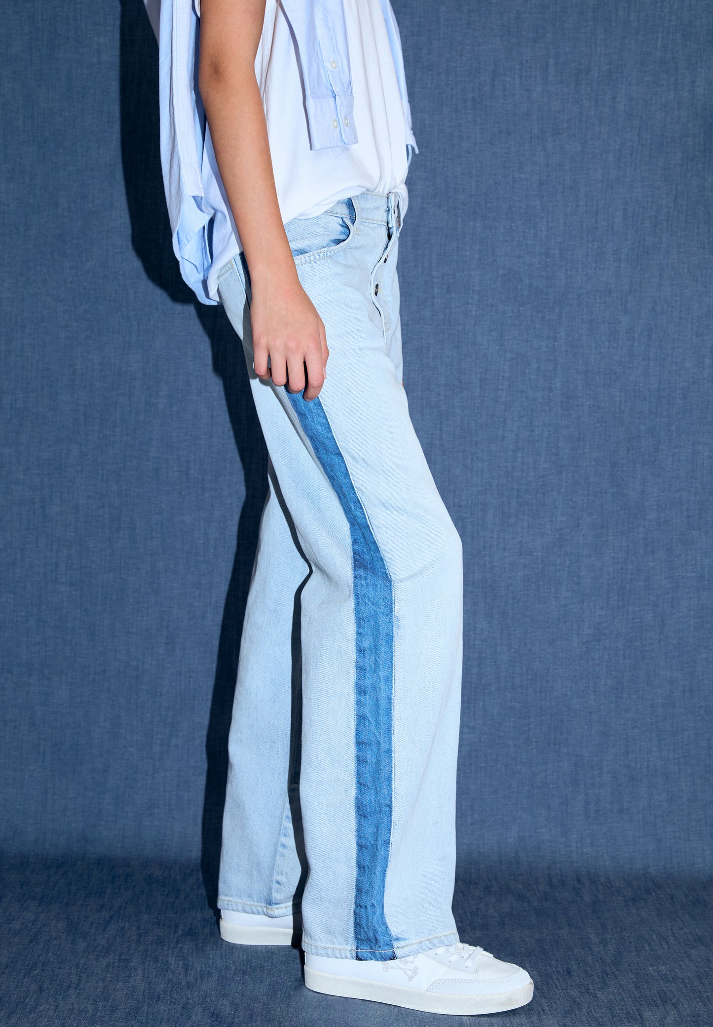 VAQUEROS DENIM LINEA CONTRASTE