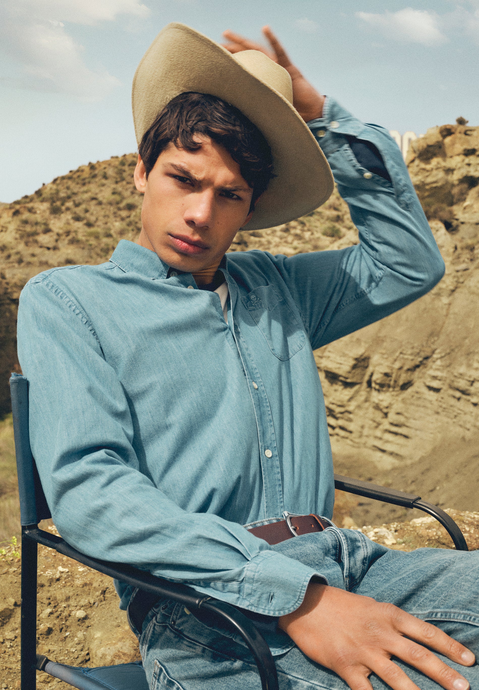 CAMISA DENIM ALGODÓN