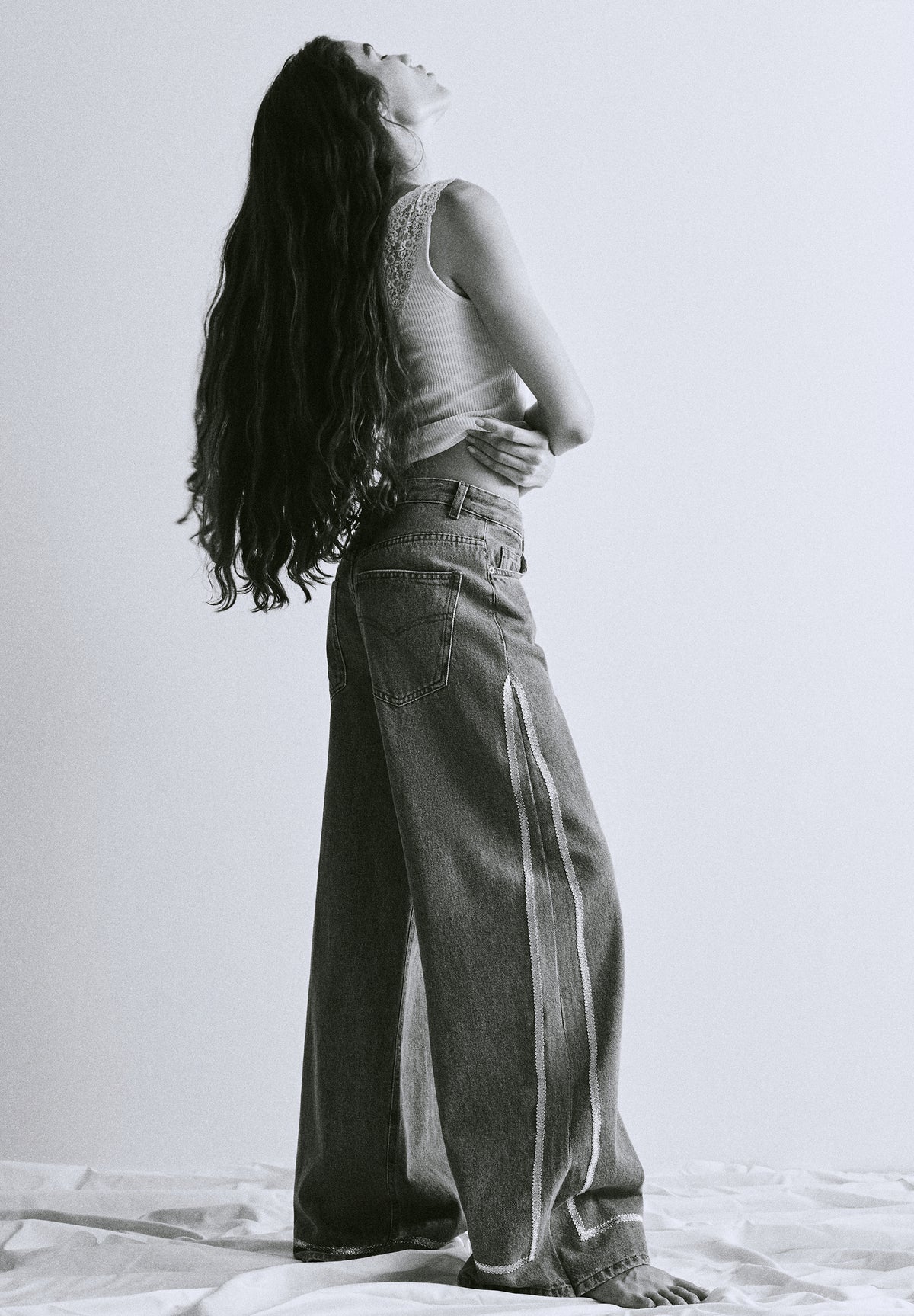 JEANS TIRAS LATERALES