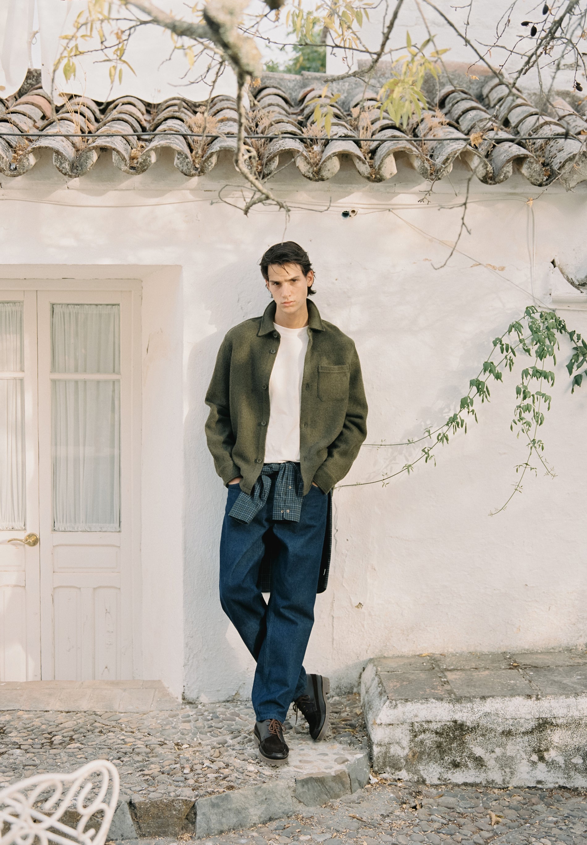 SOBRECAMISA LANA BOLSILLOS