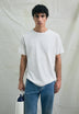 CAMISETA BORDADA EFECTO LAVADO