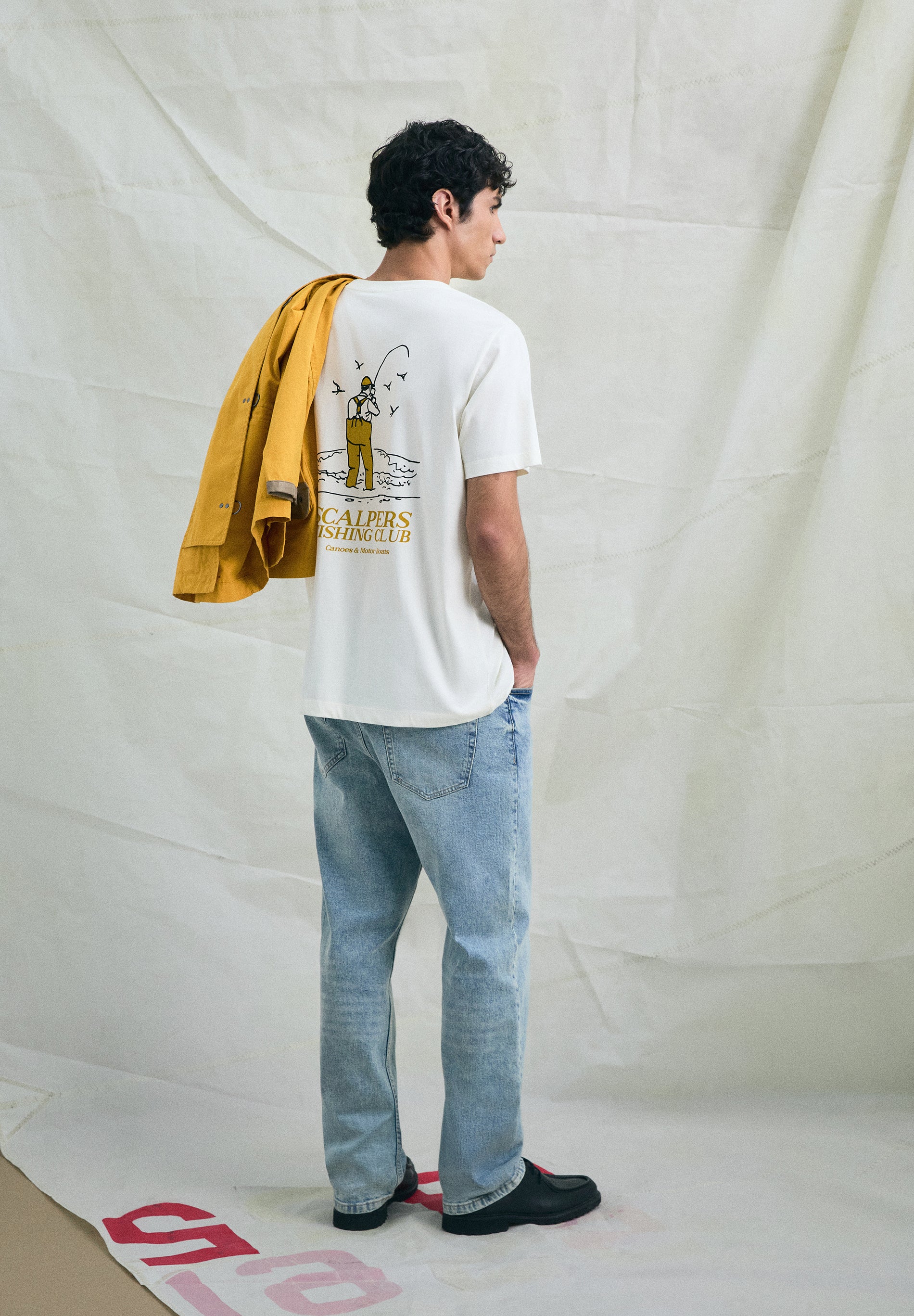 CAMISETA PRINT PESCADOR