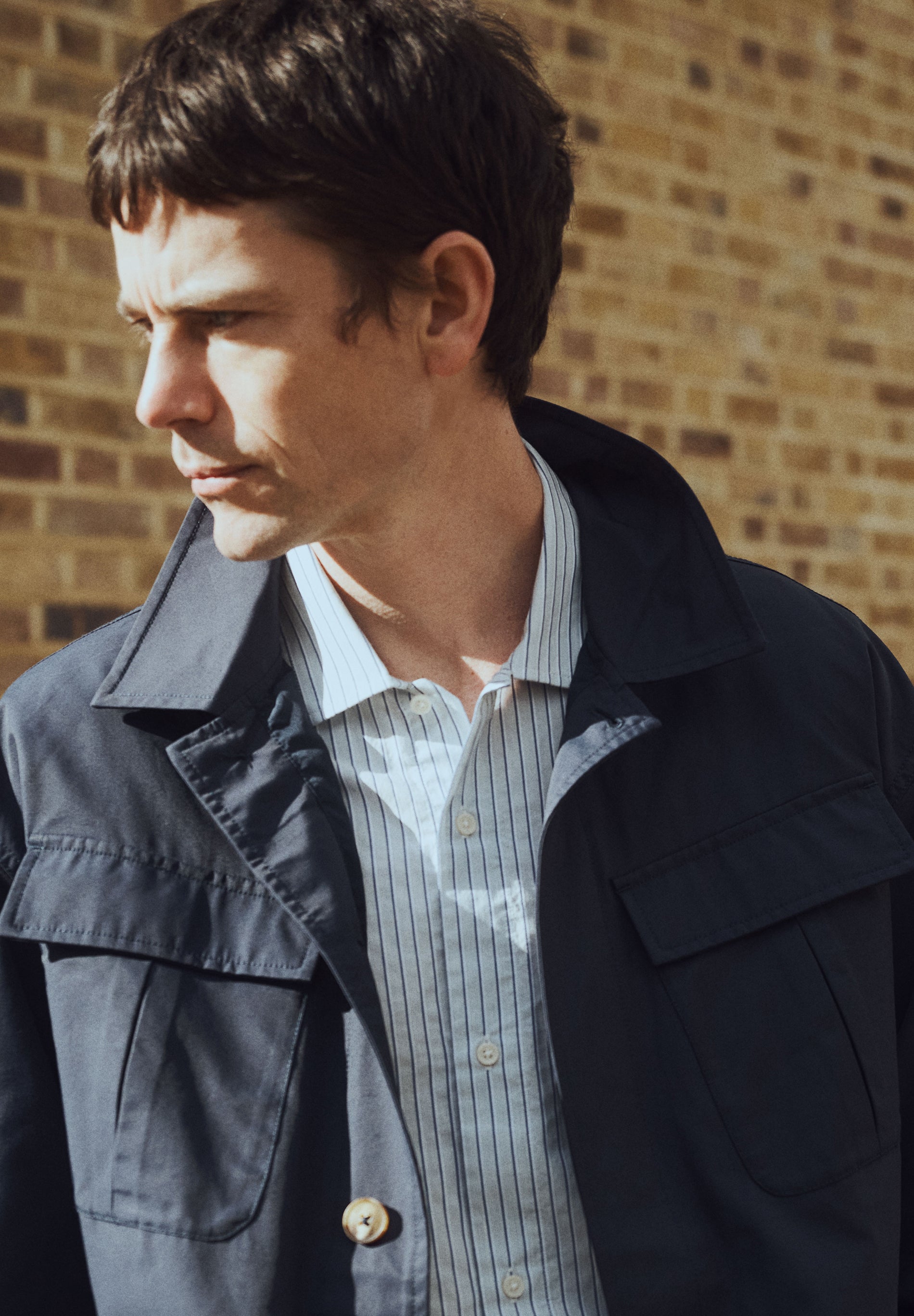 CAMISA RAYAS BOLSILLO