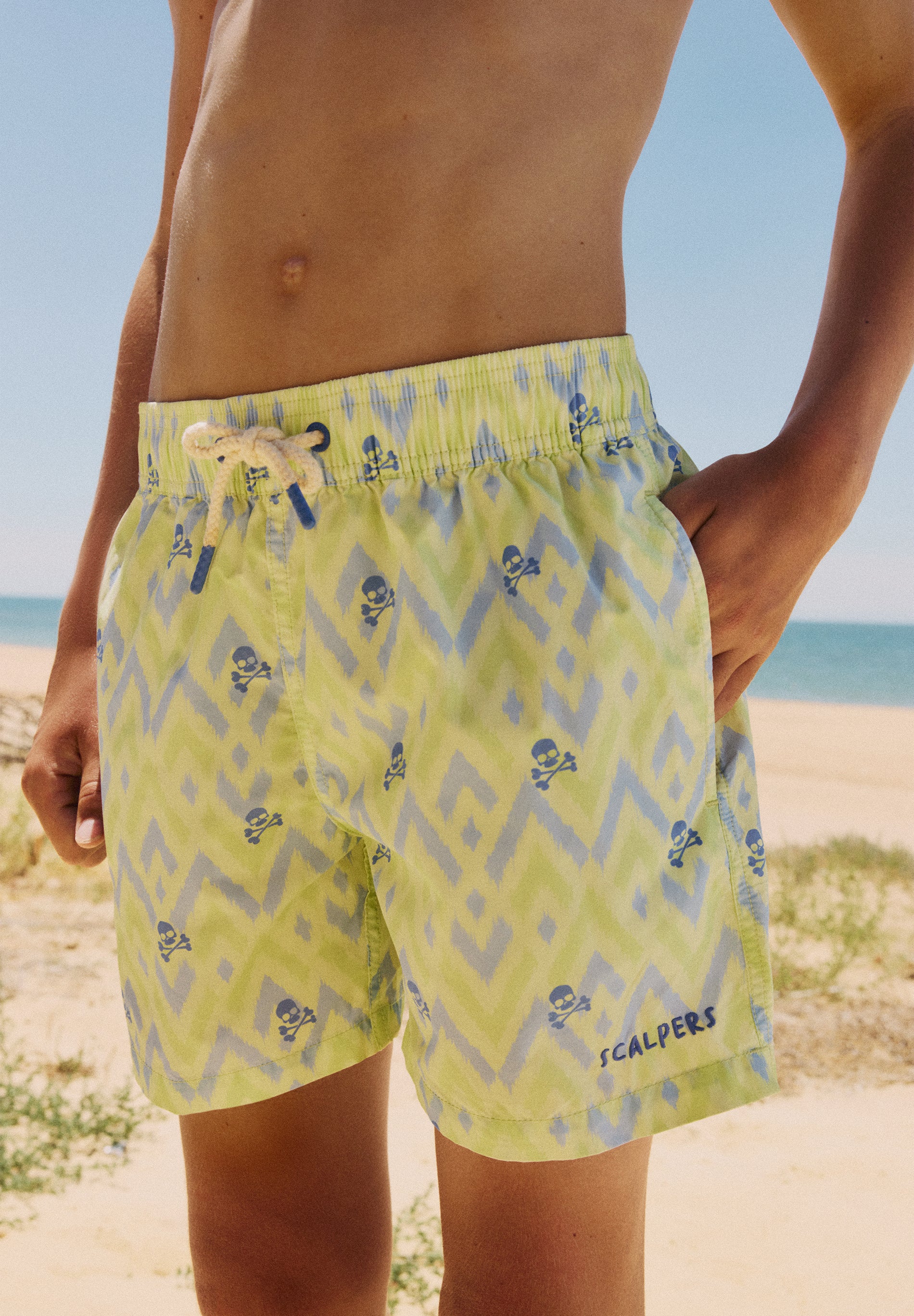 BAÑADOR ESTAMPADO IKAT