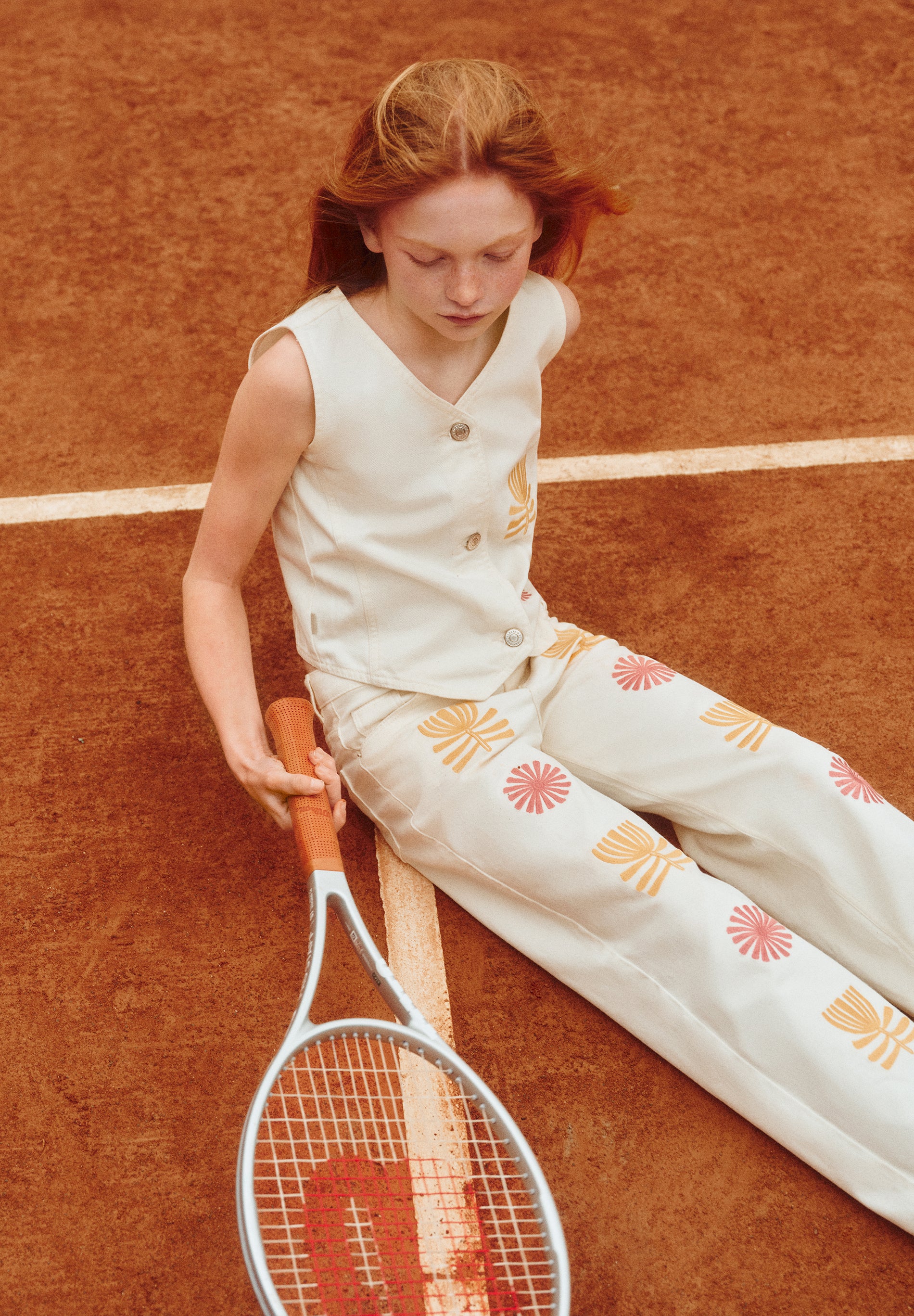 JEANS CULOTTE BORDADOS