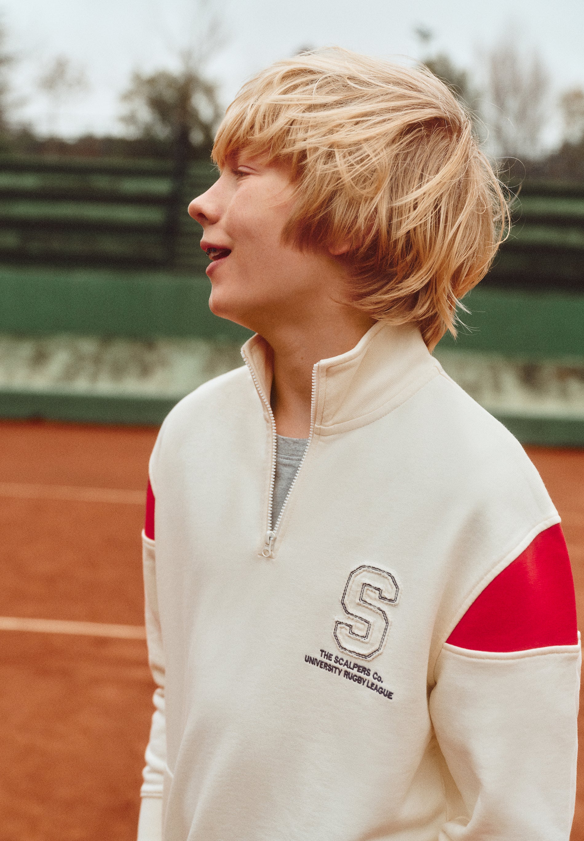 SUDADERA CUELLO ALTO CREMALLERA