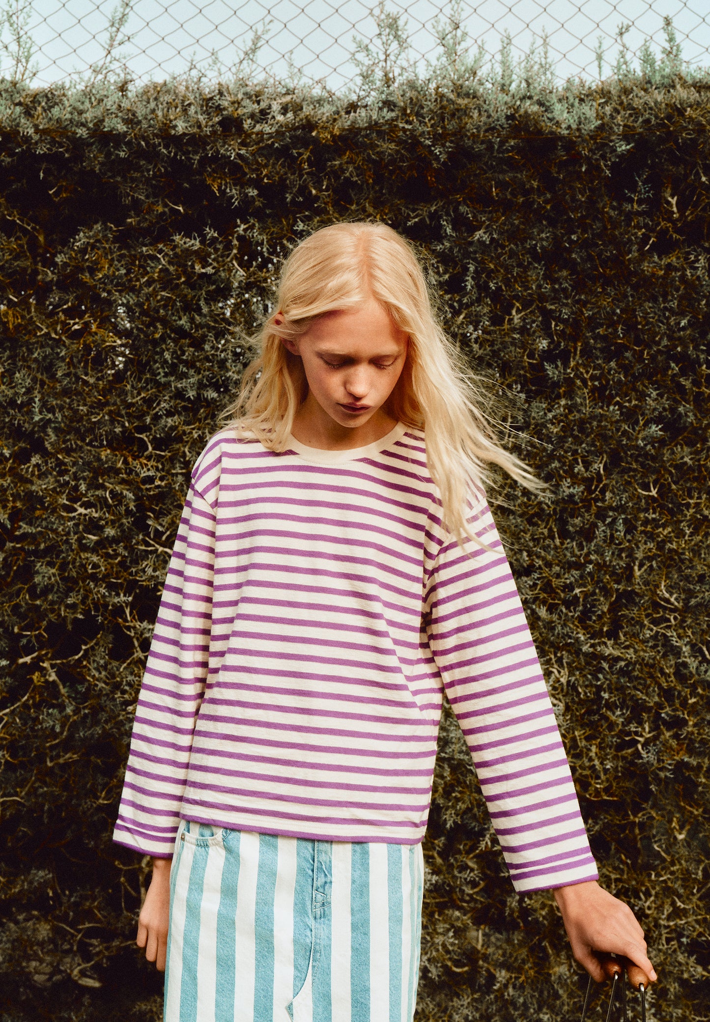 CAMISETA RAYAS CALAVERA