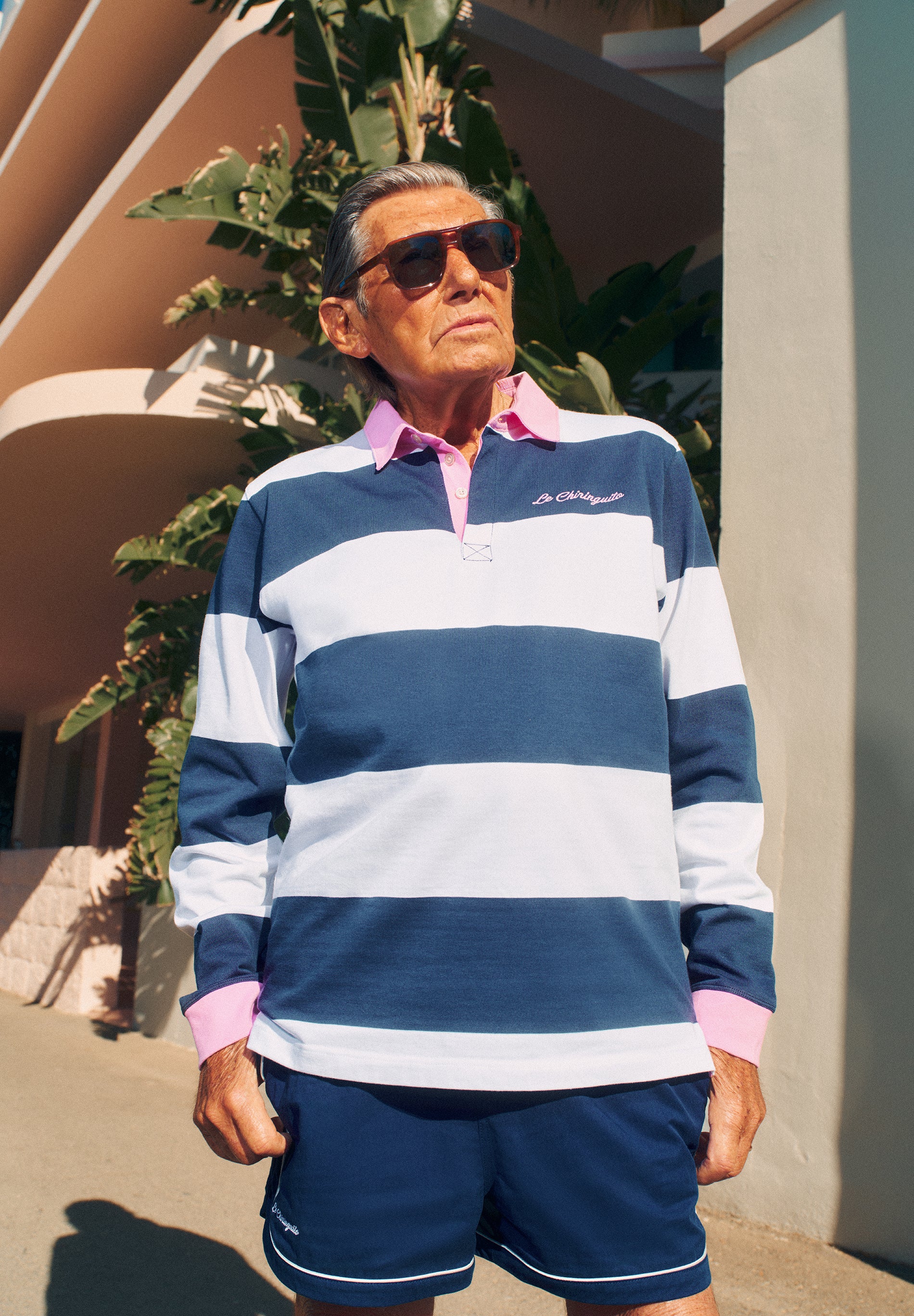 SUDADERA POLO CONTRASTE | LE CHIRINGUITO