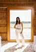 PANTALÓN FLARE POINTELLE