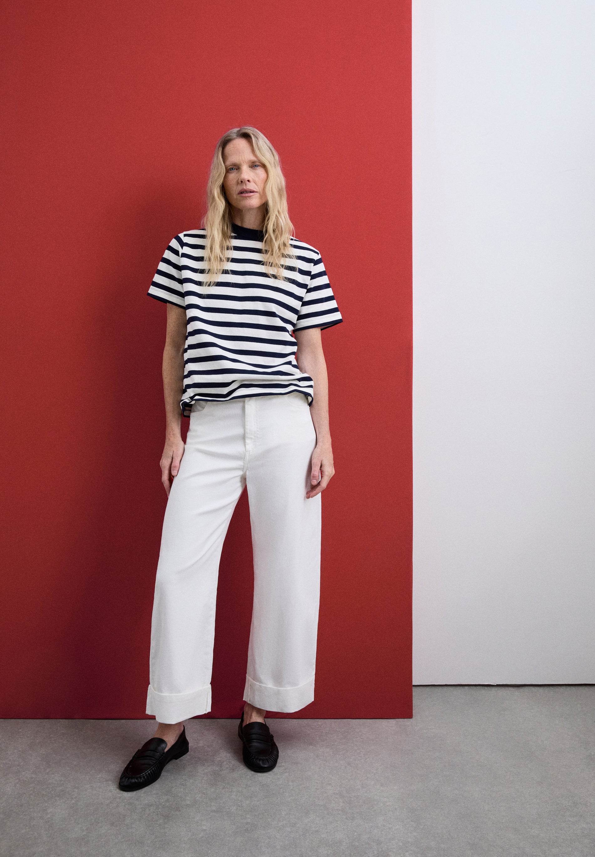 PANTALÓN DENIM CULOTTE