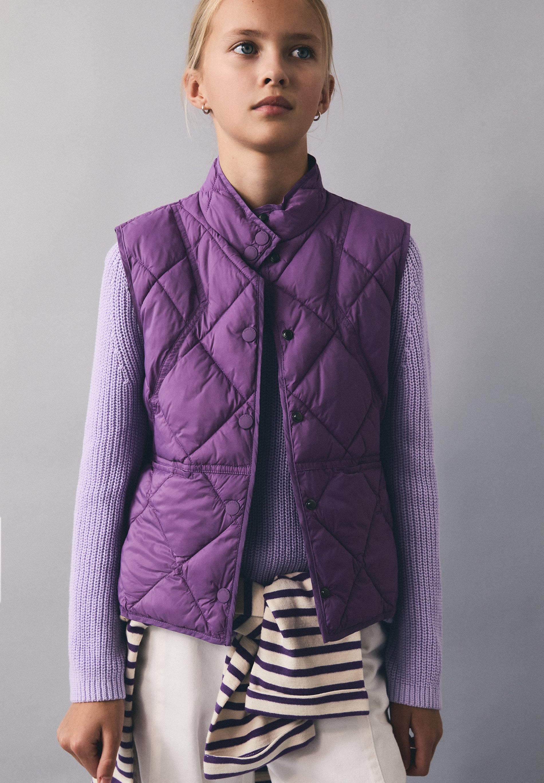 CHALECO ACOLCHADO COSTURAS