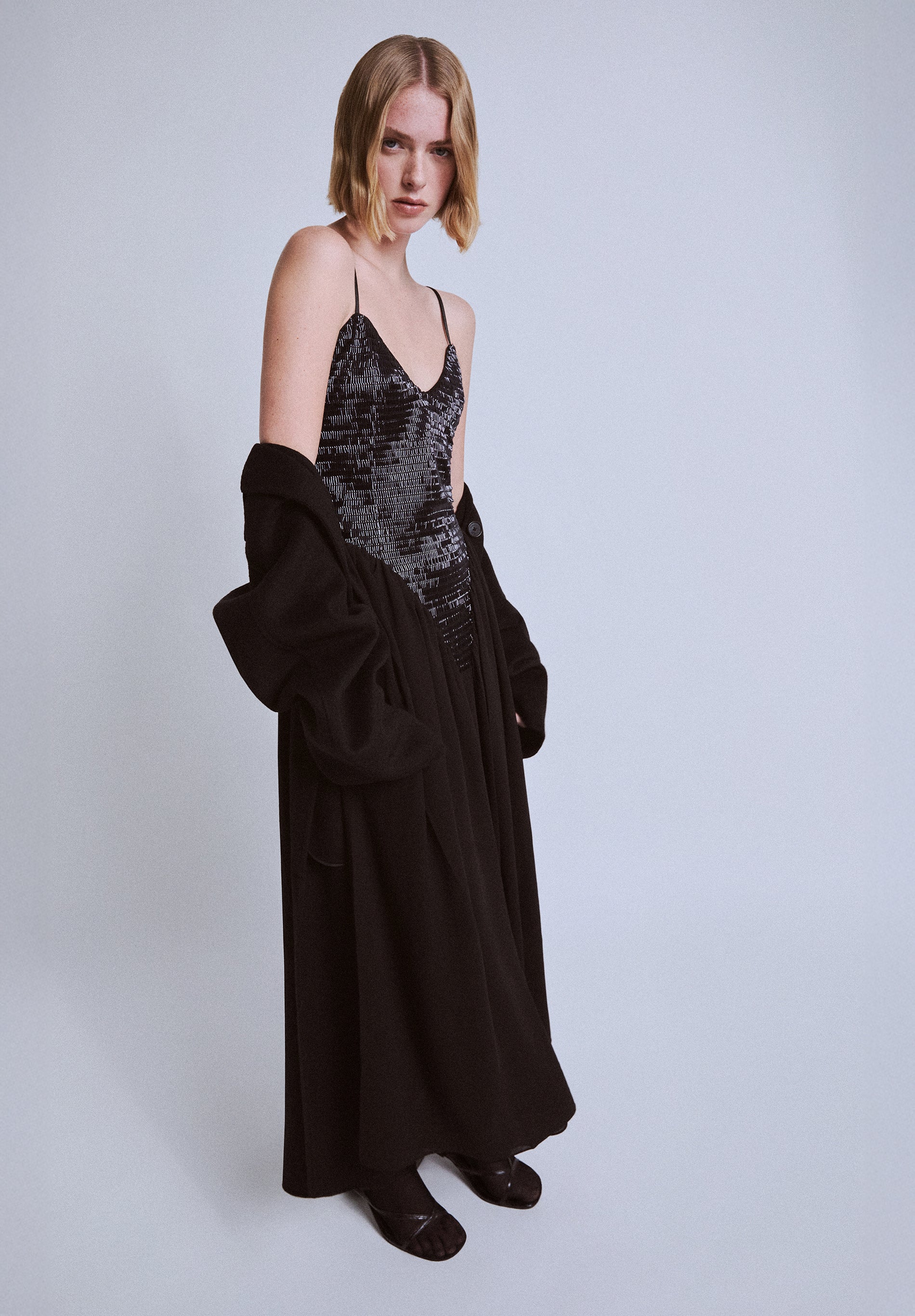 VESTIDO CORPIÑO LENTEJUELAS