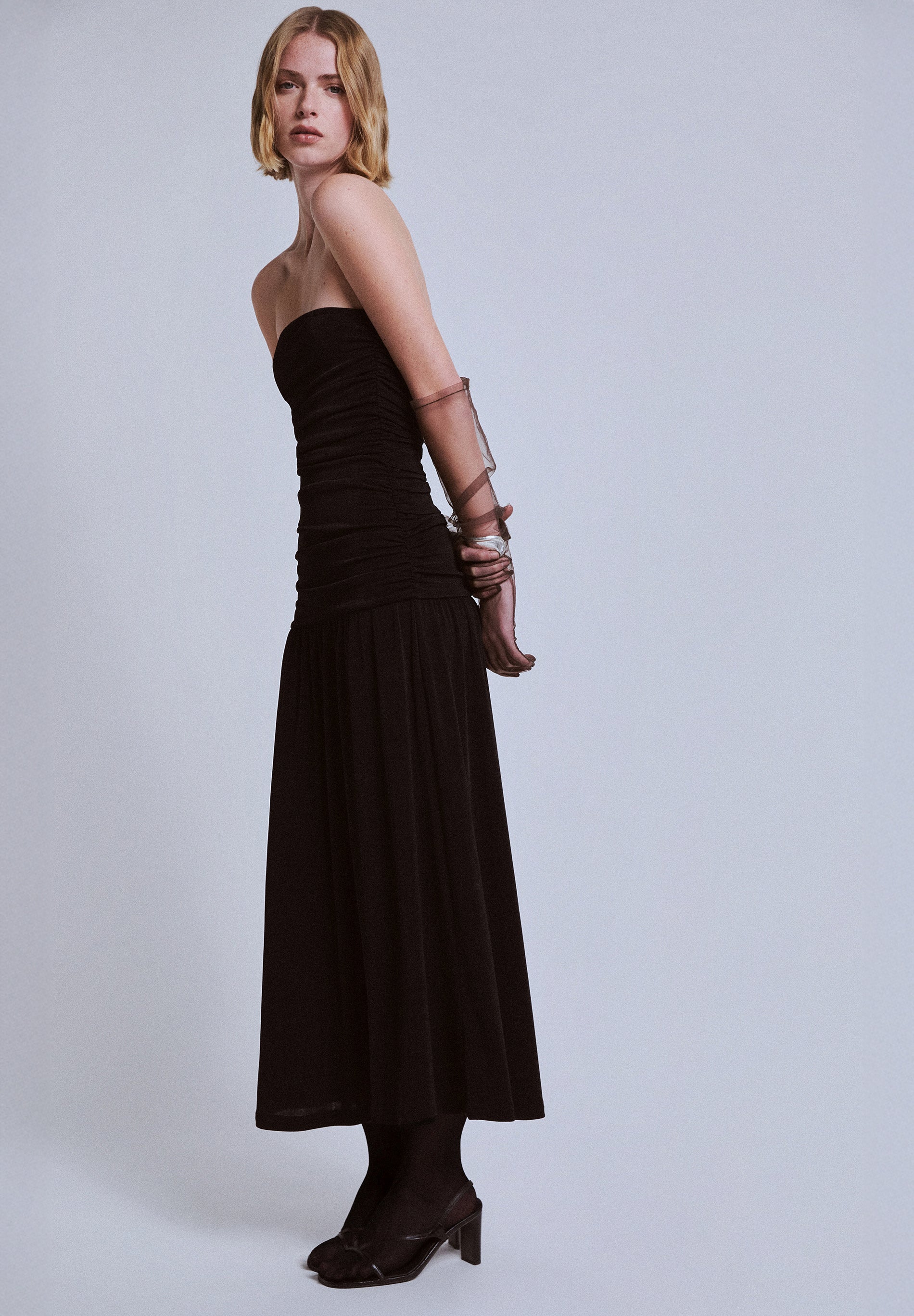 VESTIDO PUNTO FRUNCES