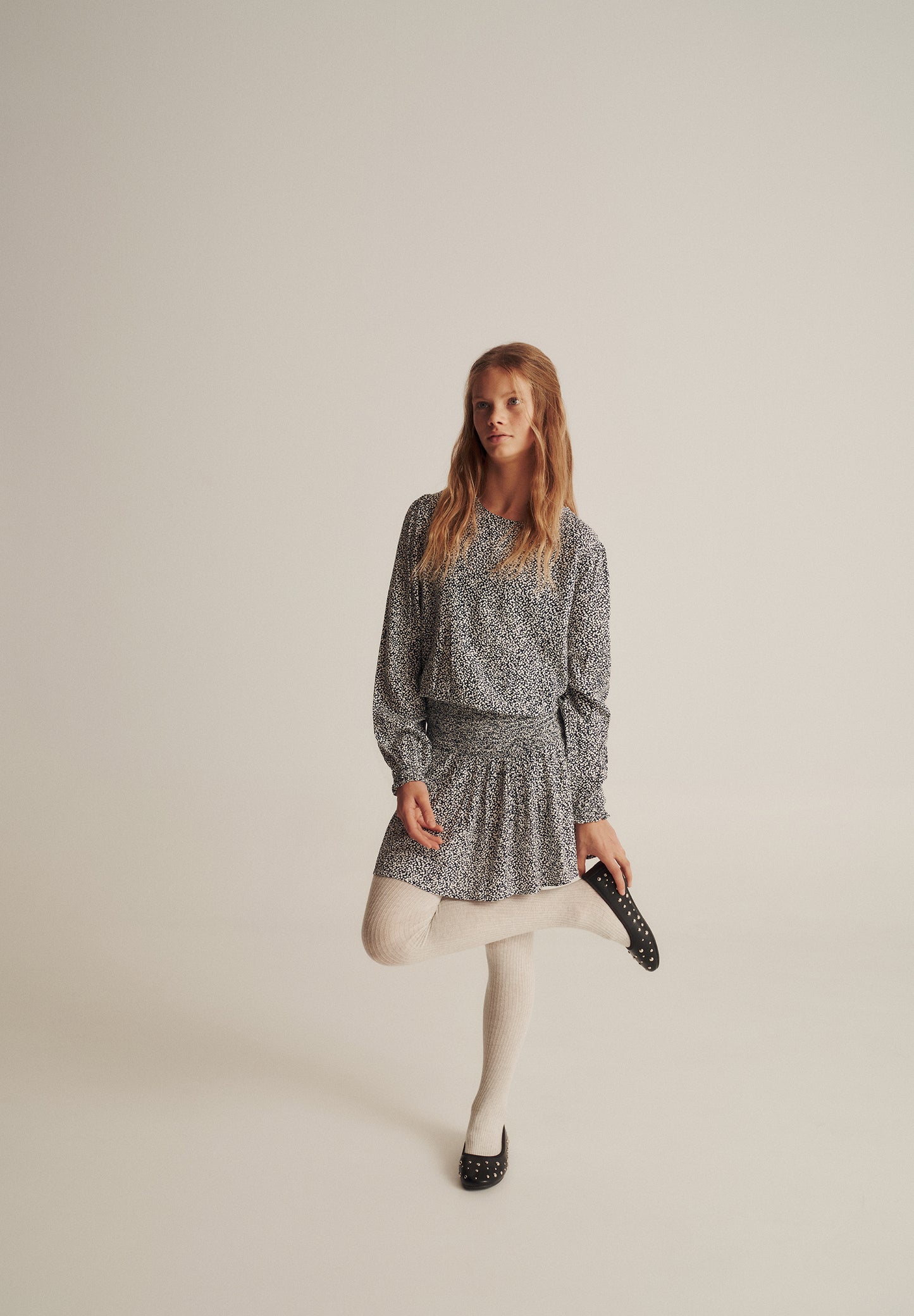 VESTIDO MINI ESTAMPADO