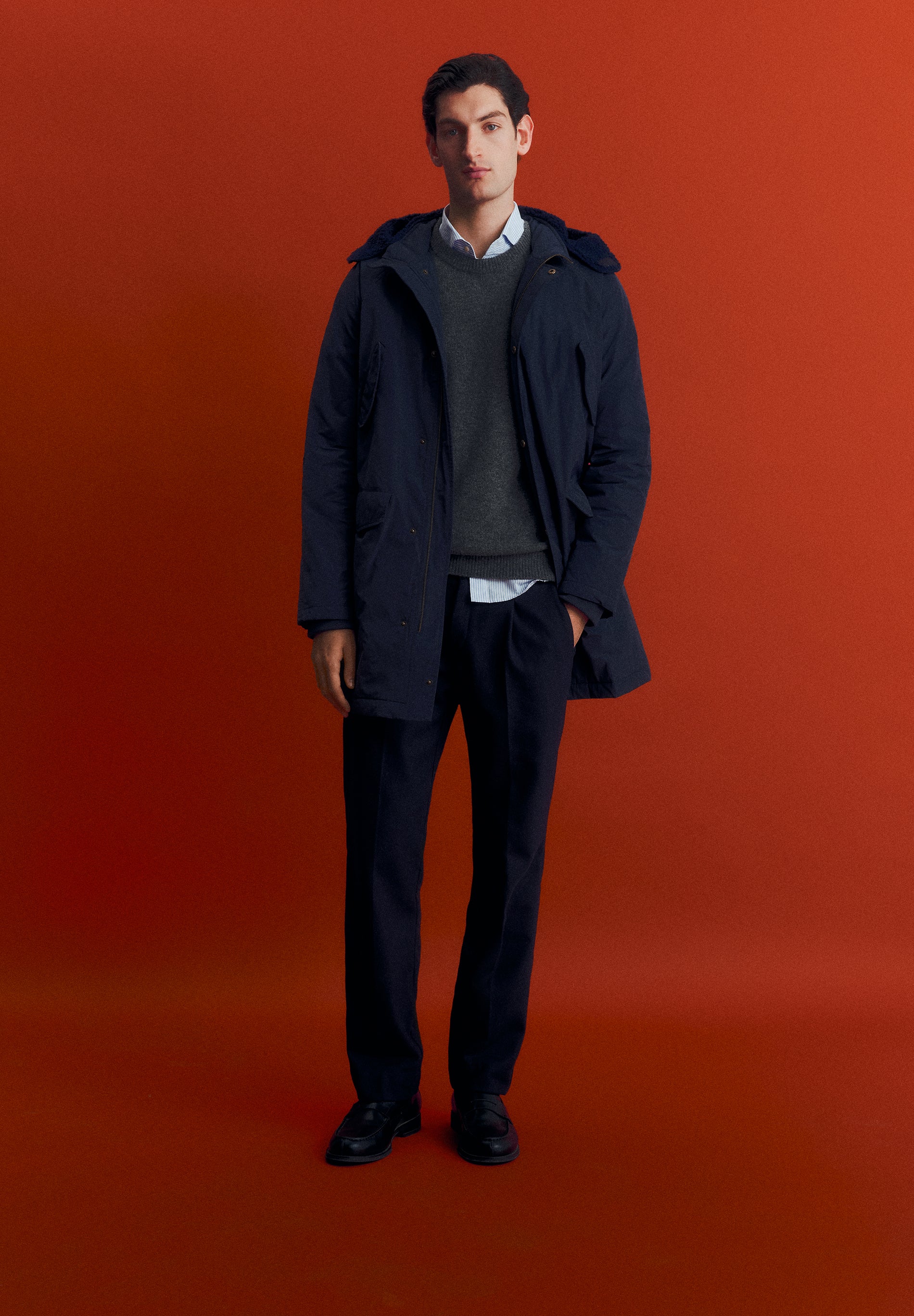 PARKA IMPERMEABLE LOGO