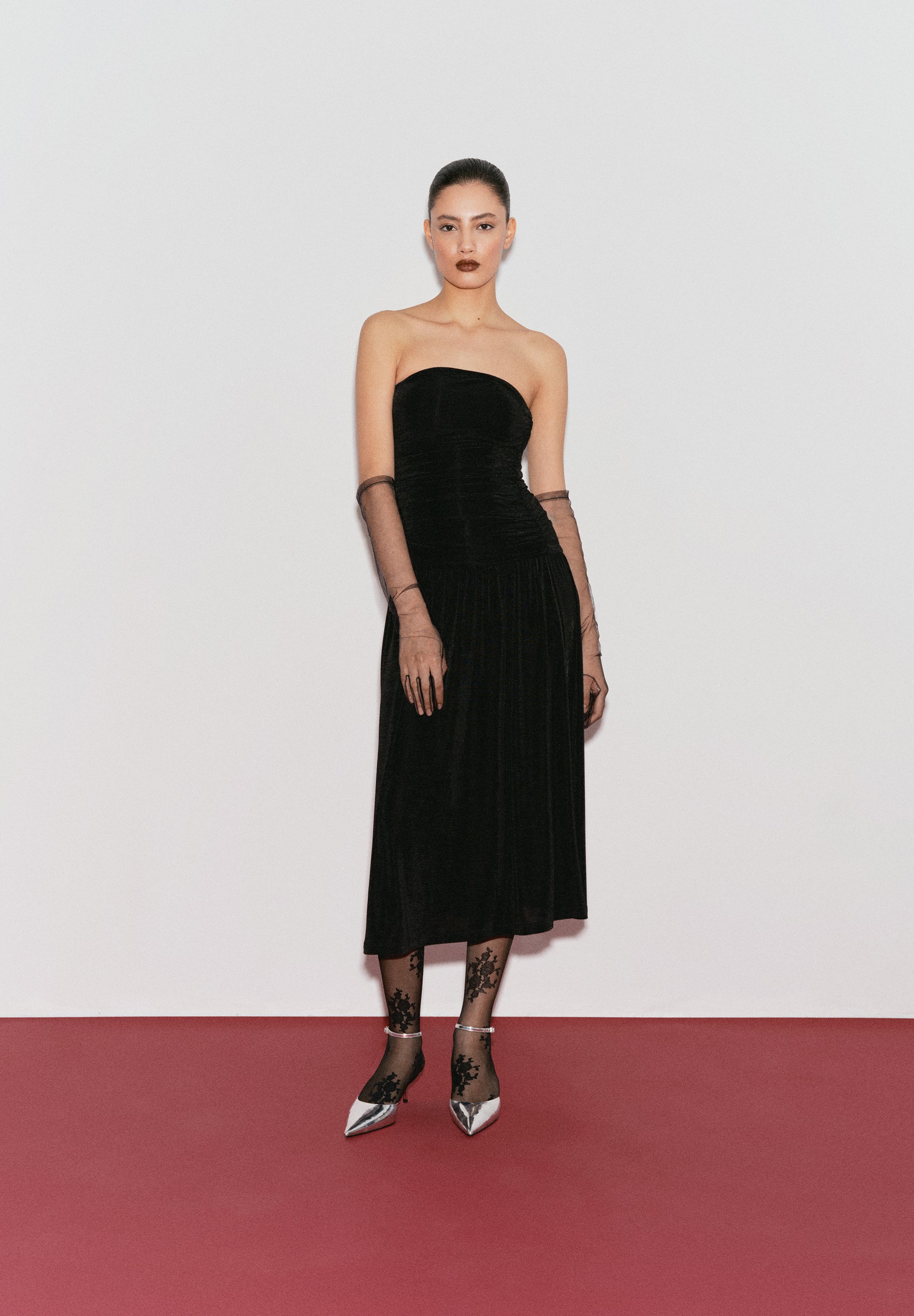 VESTIDO PUNTO FRUNCES