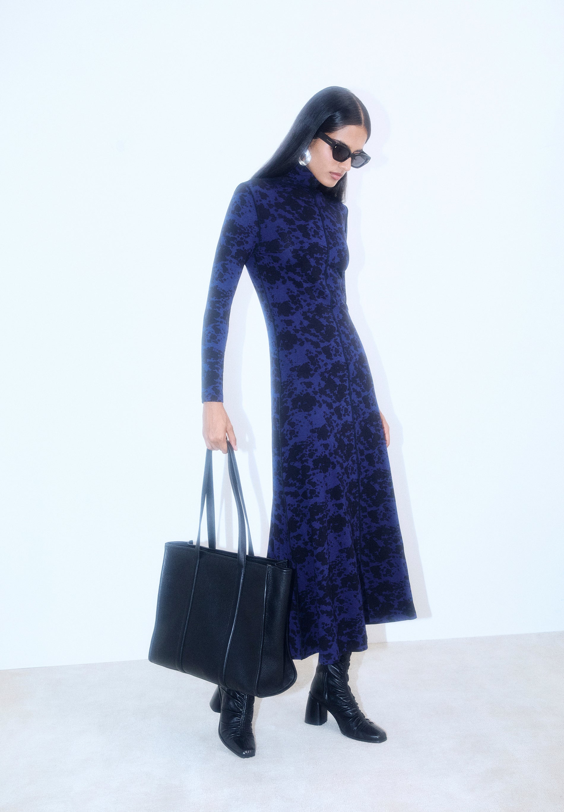 VESTIDO MIDI ANIMAL PRINT