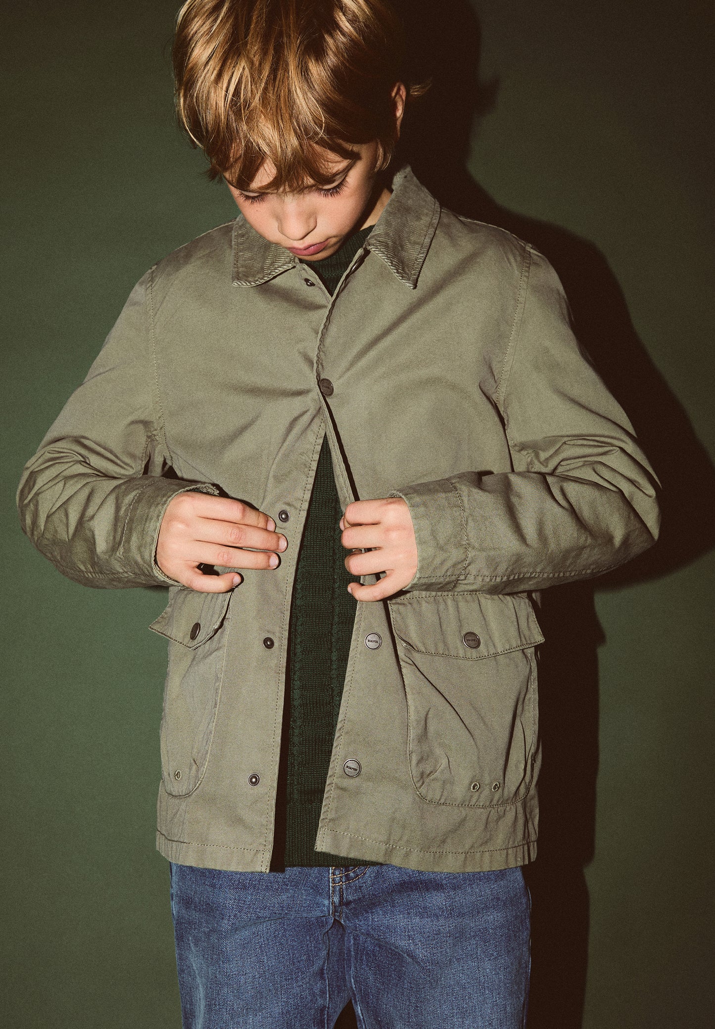 CHAQUETA ALGODÓN BOLSILLOS