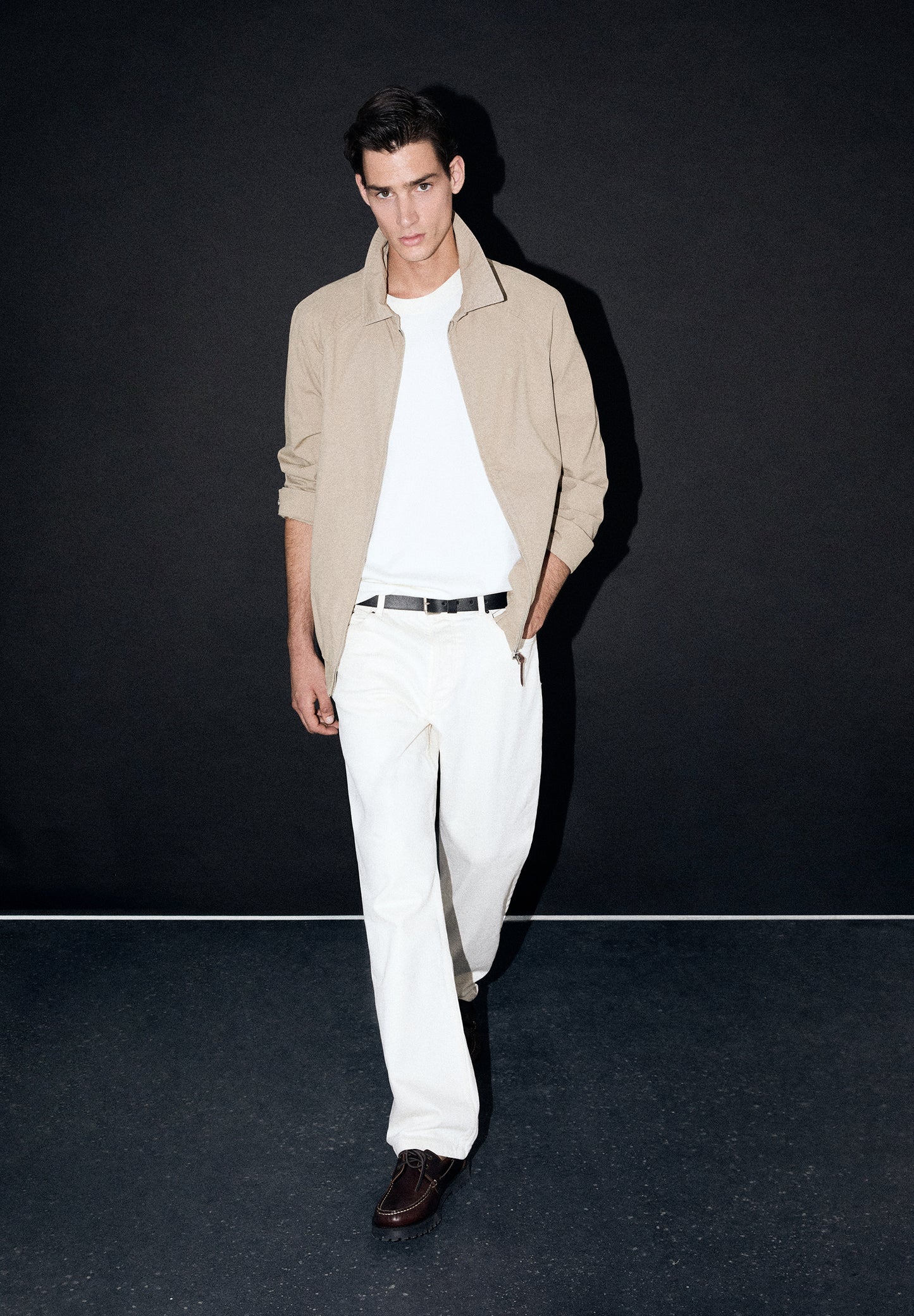 CHAQUETA BOMBER LOGO