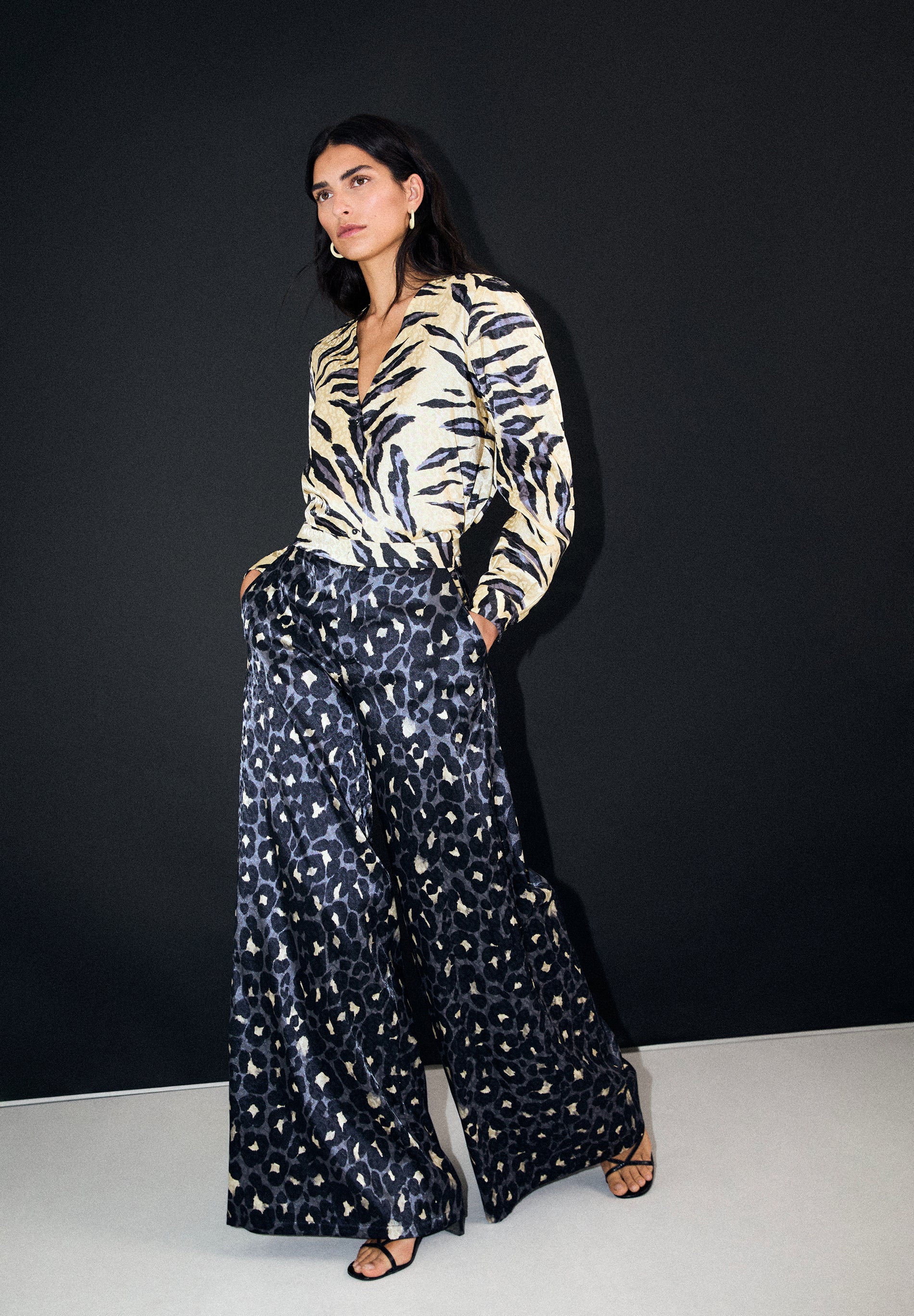 PANTALÓN FLUIDO ANIMAL PRINT