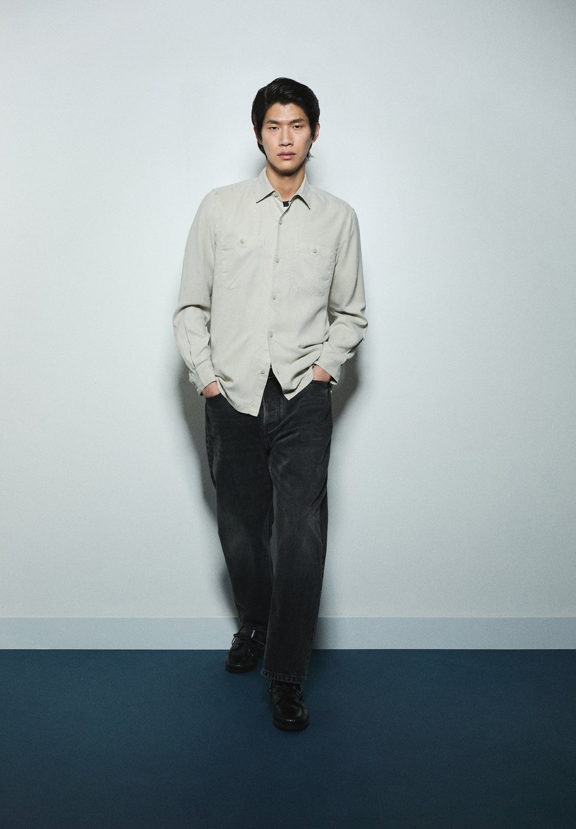 CAMISA BOLSILLO FRONTAL