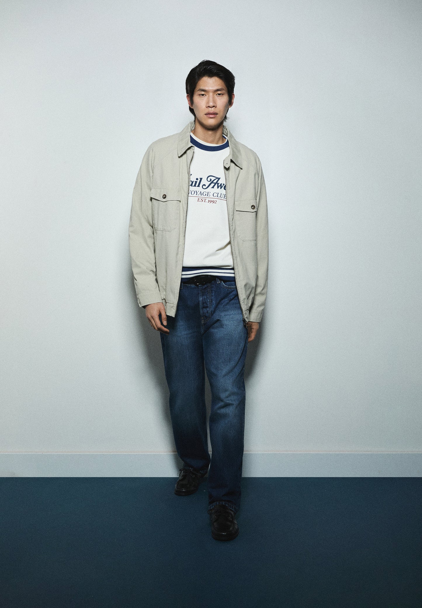 CAZADORA BOMBER MANGAS RANGLÁN