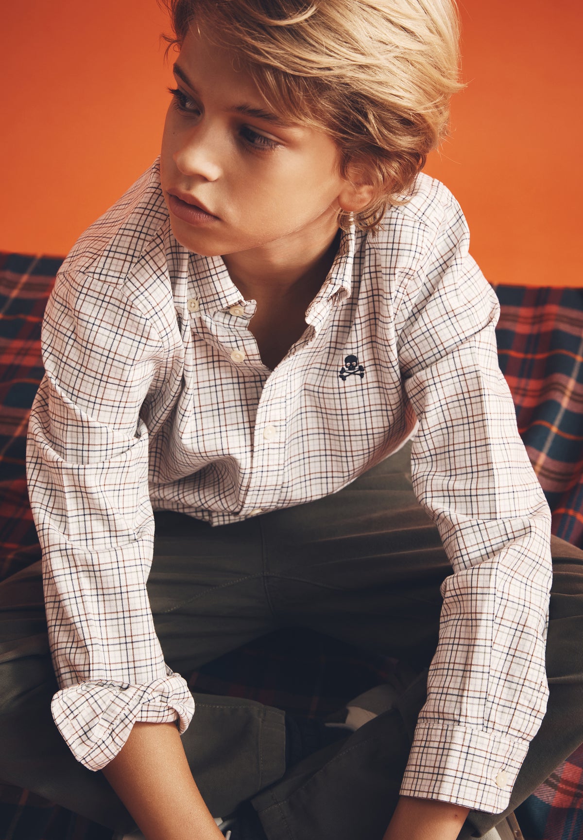 CAMISA ALGODÓN CUADROS