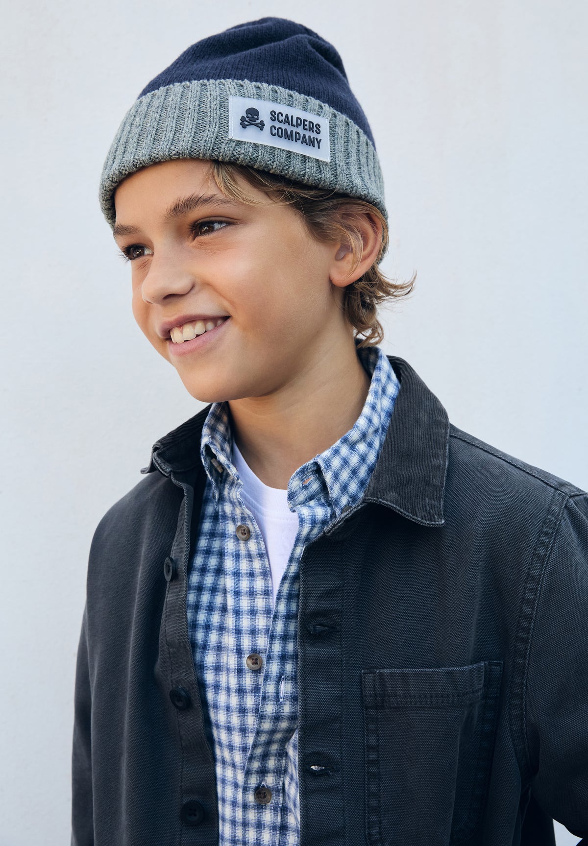 CAMISA CUADROS CUELLO BOTONES