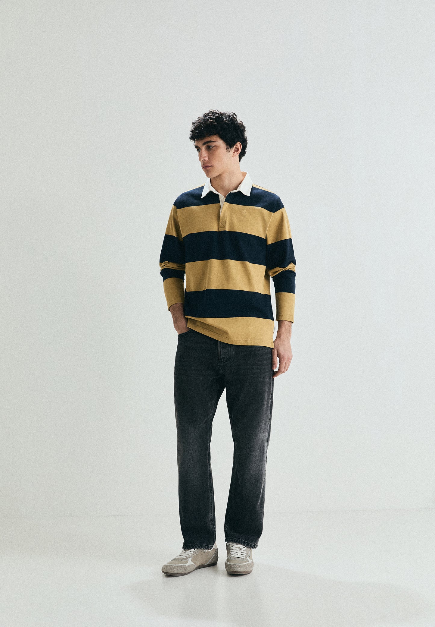 POLO RAYAS CONTRASTE