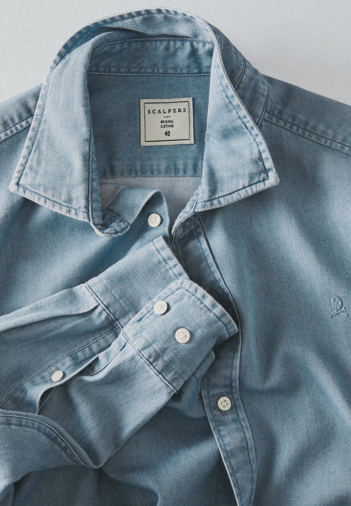 CAMISA DENIM BÁSICA
